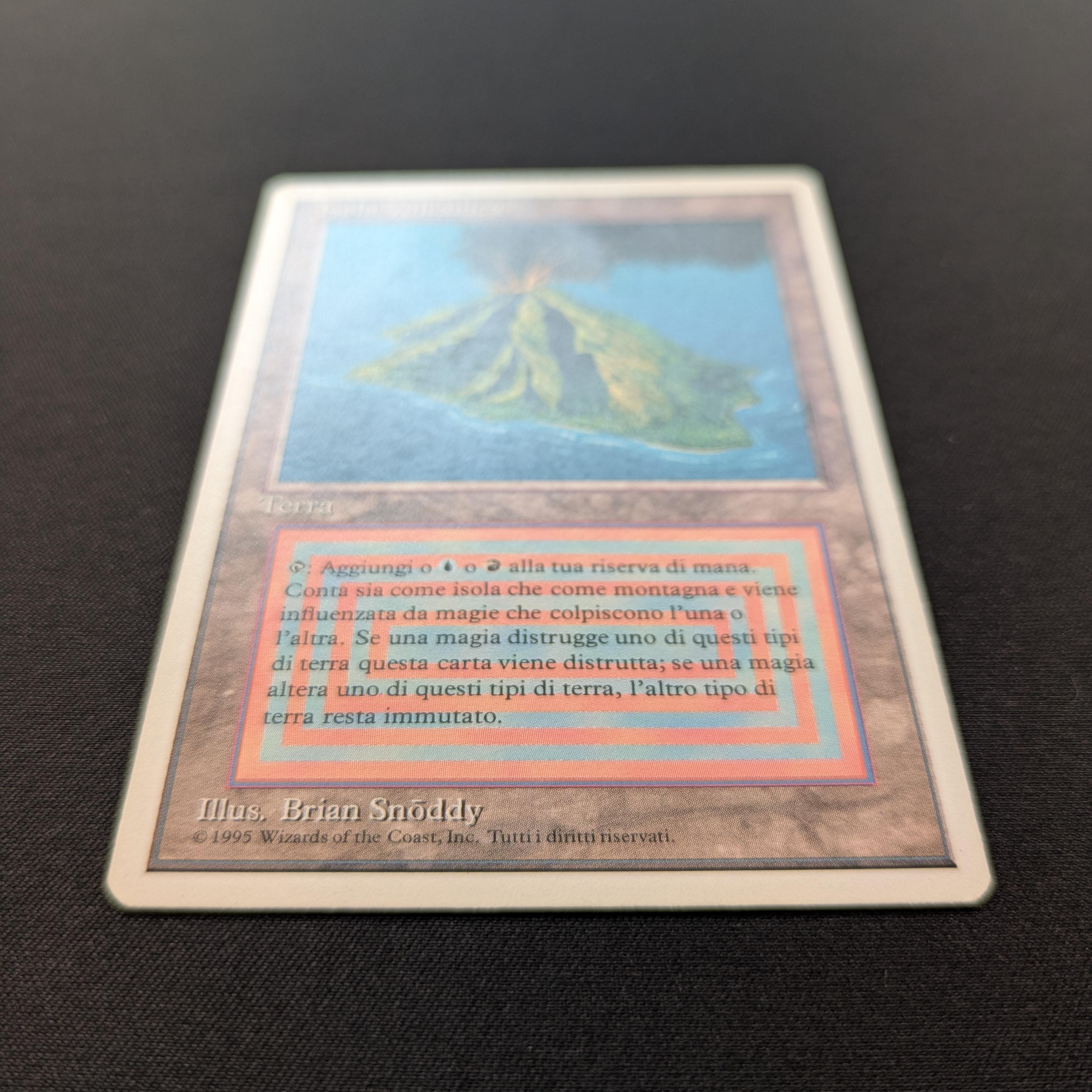 MTG Singles - Volcanic Island - Foreign White Bordered - 