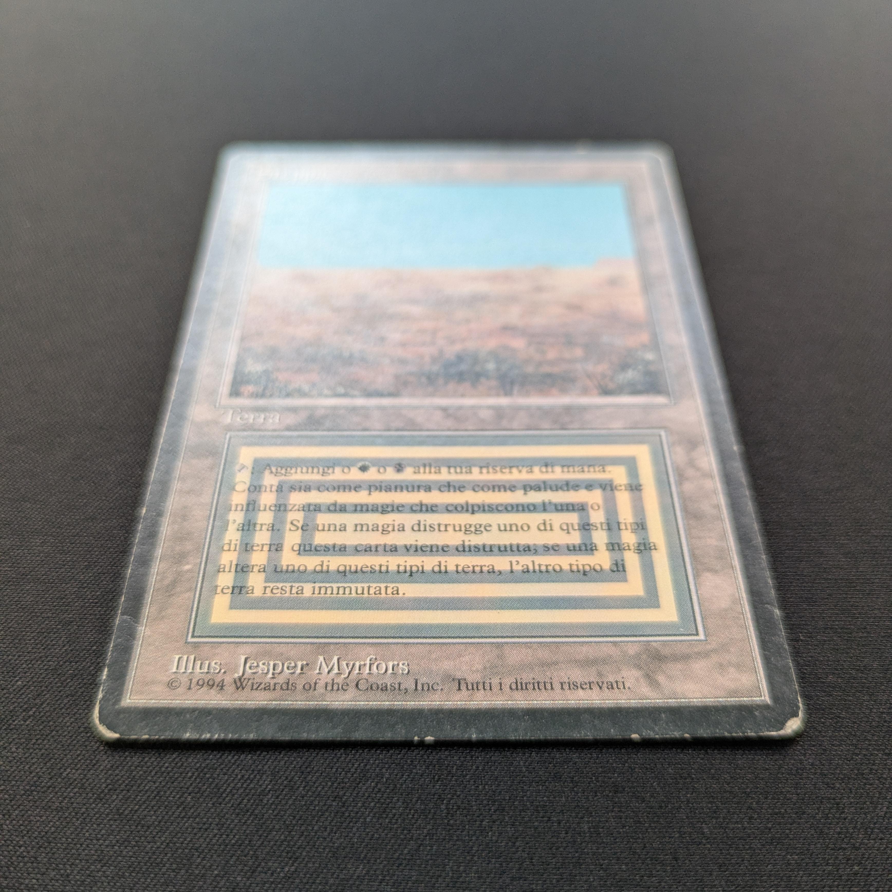 MTG Singles - Scrubland - Foreign Black Bordered - 