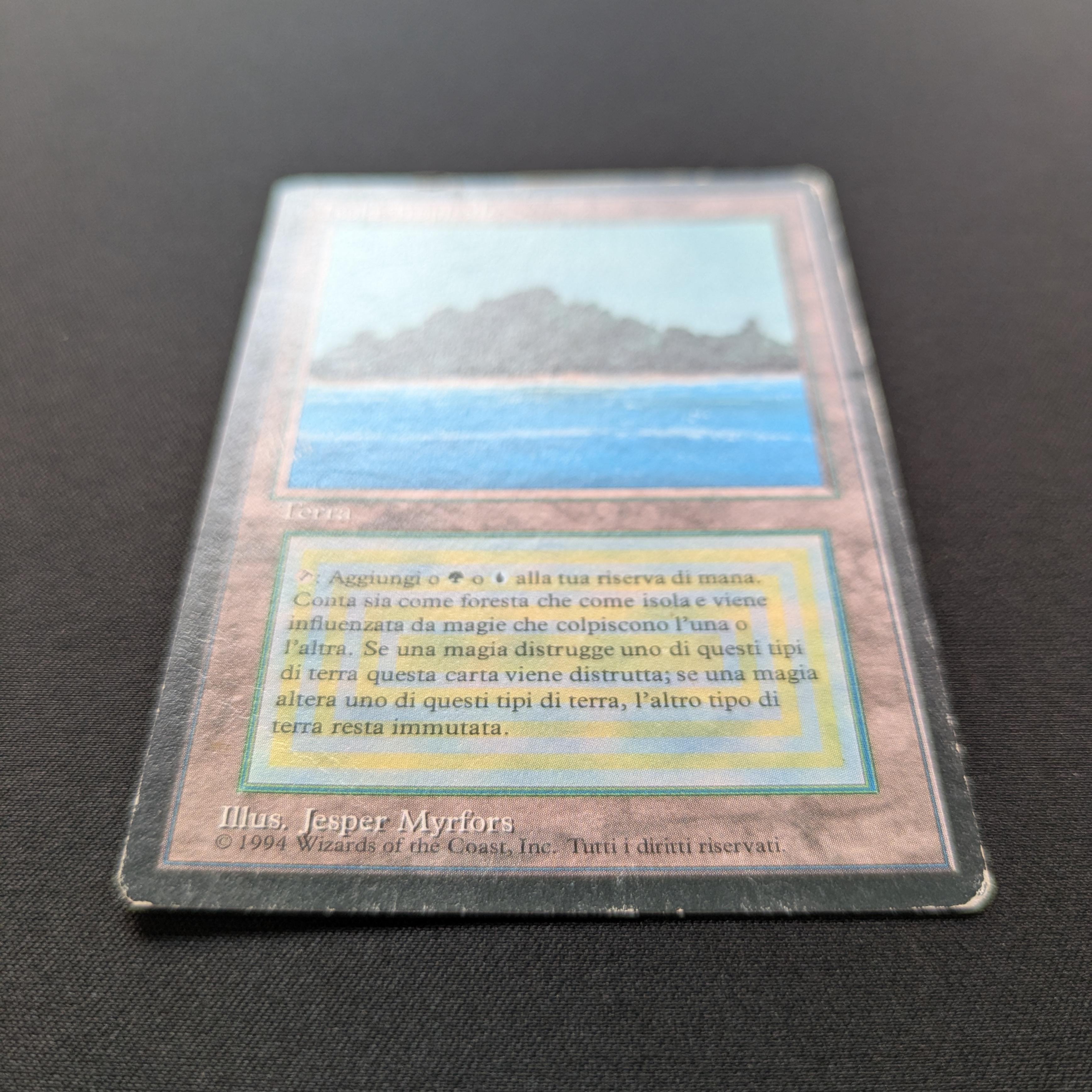 Tropical Island - Foreign Black Bordered