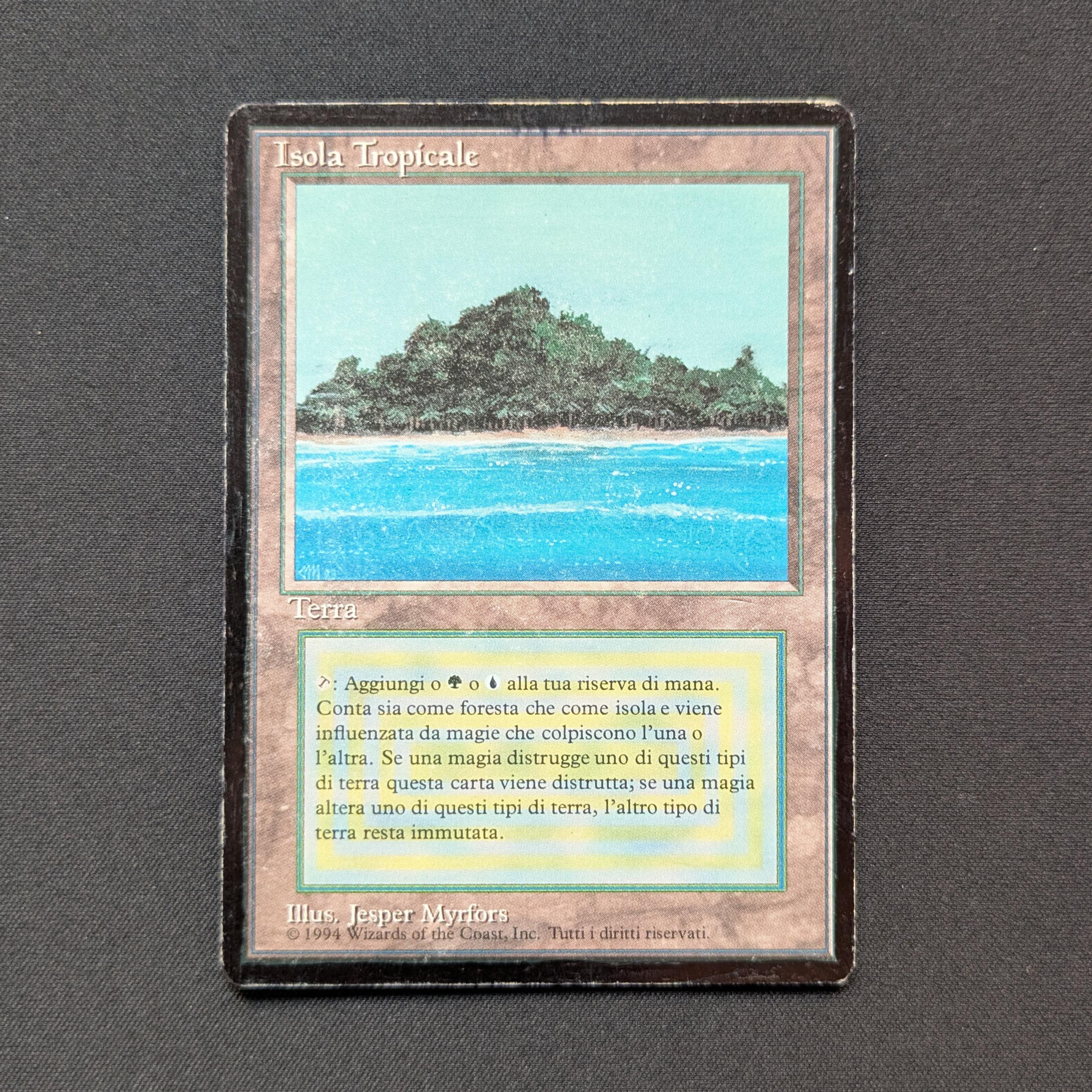 MTG Singles - Tropical Island - Foreign Black Bordered - 