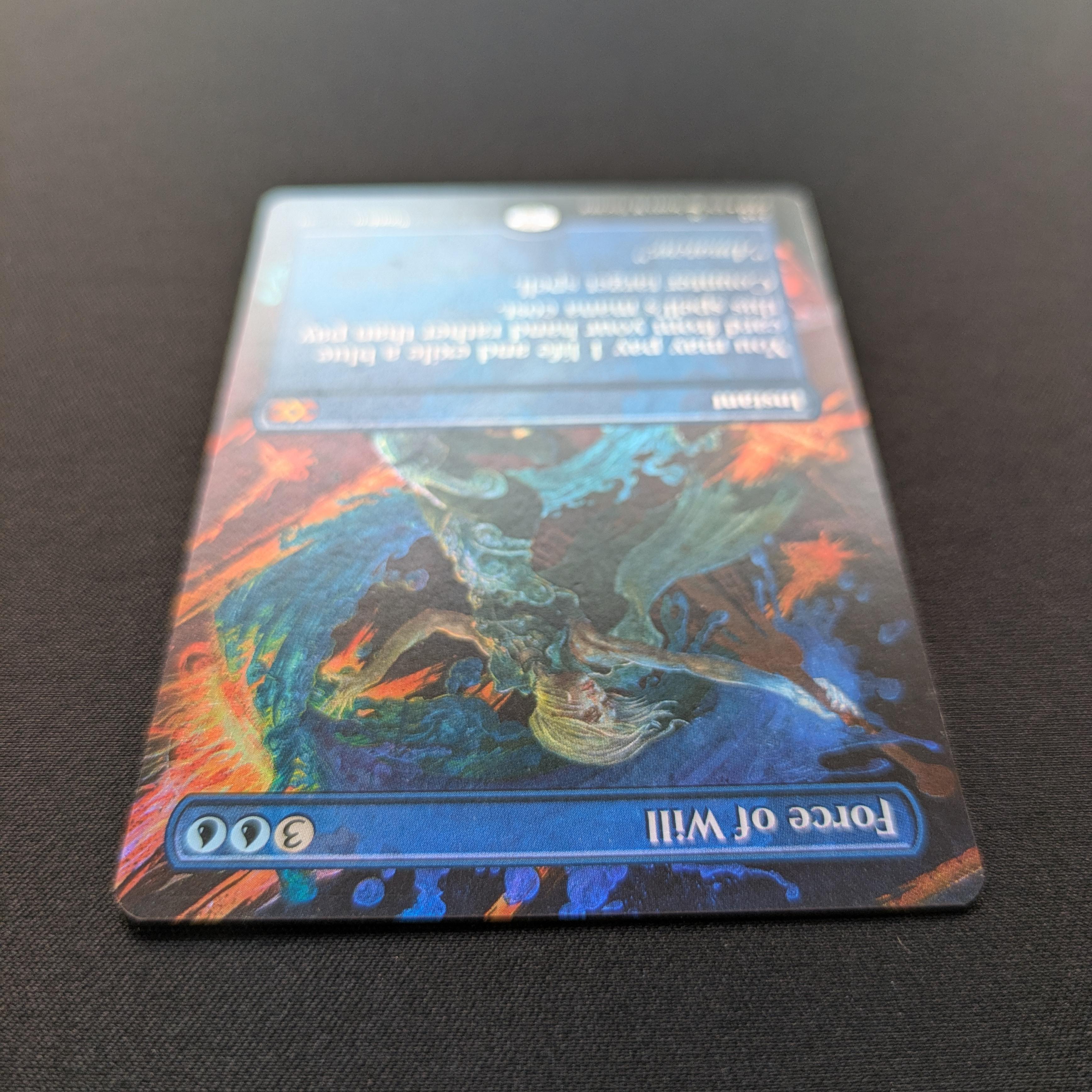 MTG Singles - [FOIL] Force of Will - Double Masters: Extras - EX - 