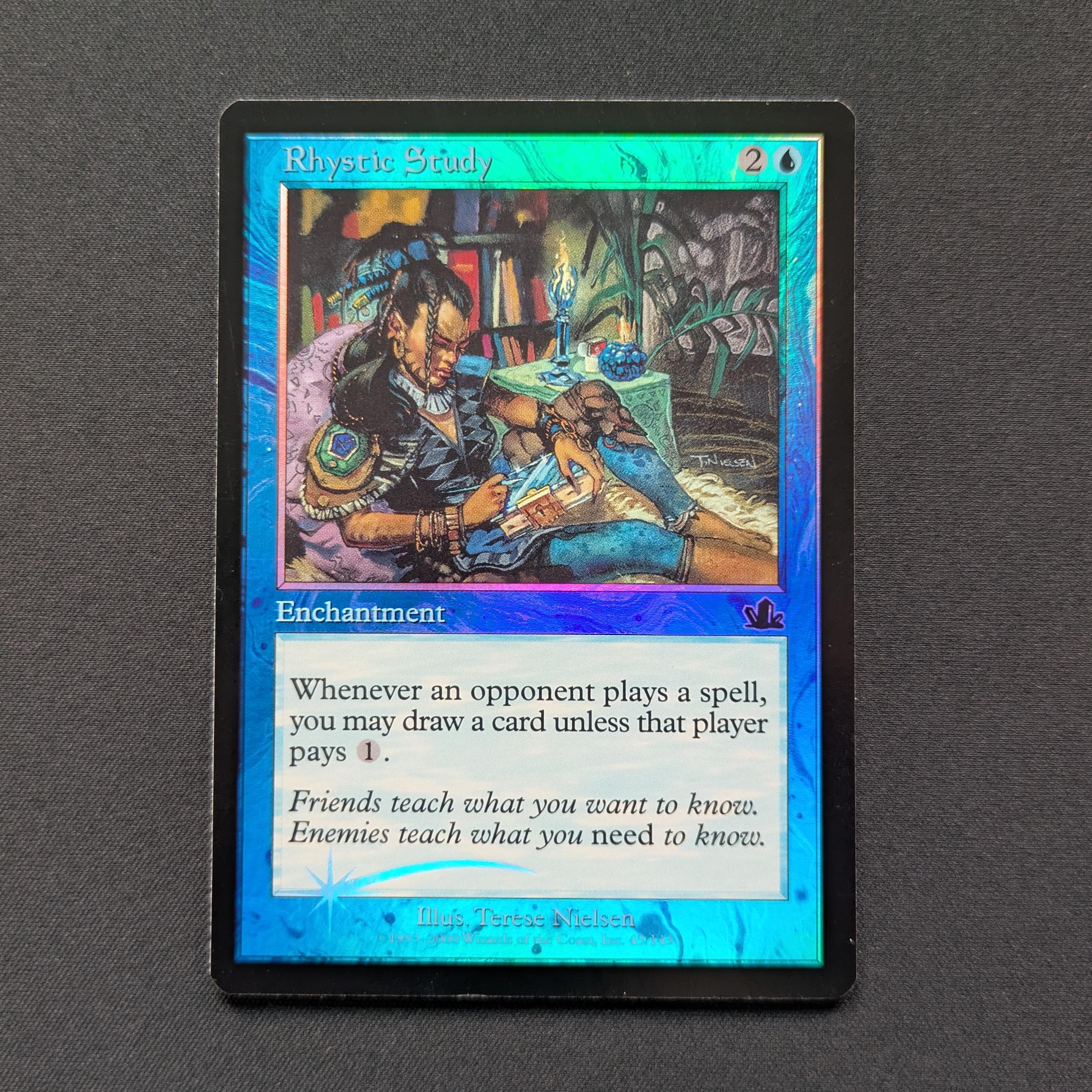 MTG Singles - [FOIL] Rhystic Study - Prophecy - EX - 
