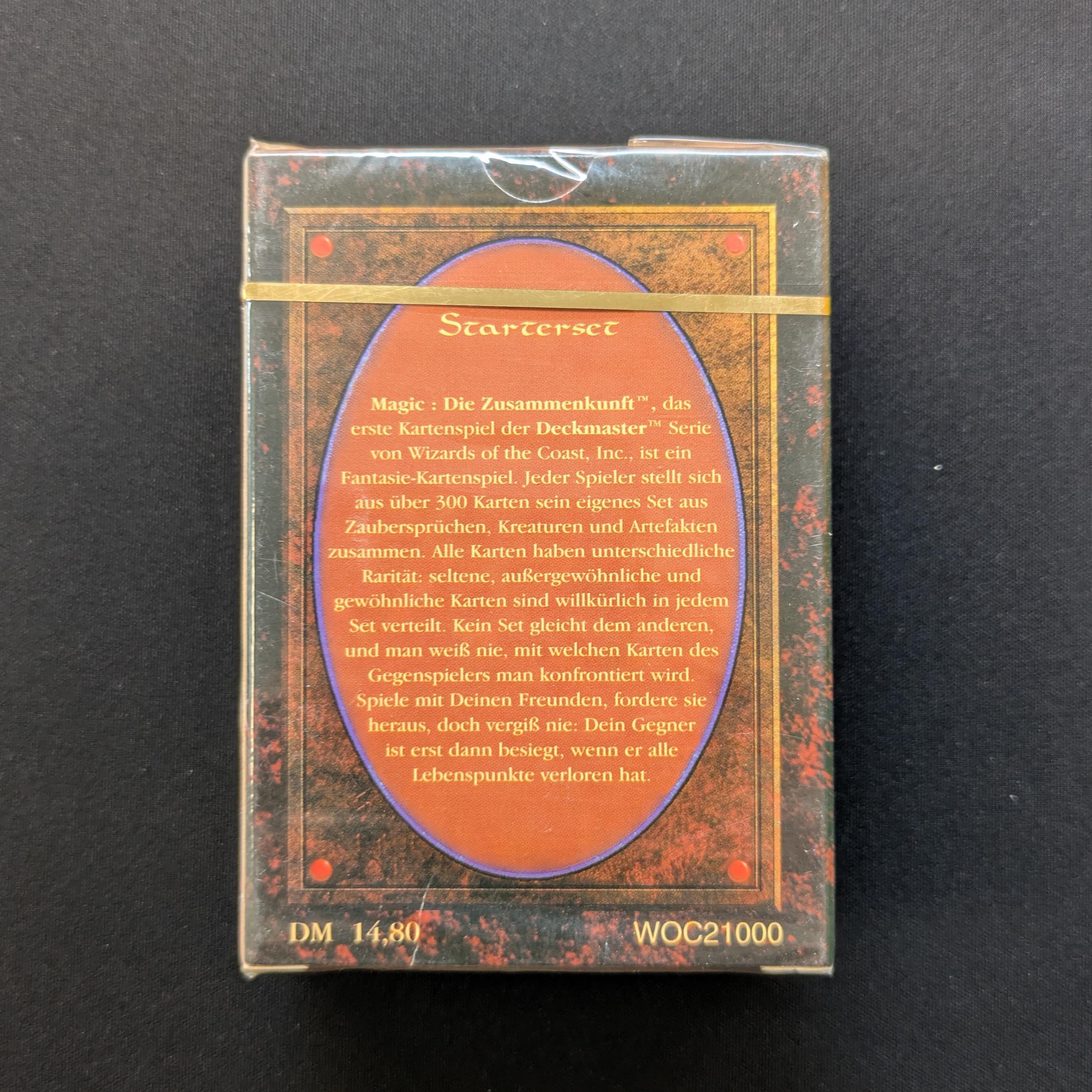 MTG Sealed Product - Foreign Black Bordered Starter Deck German - 