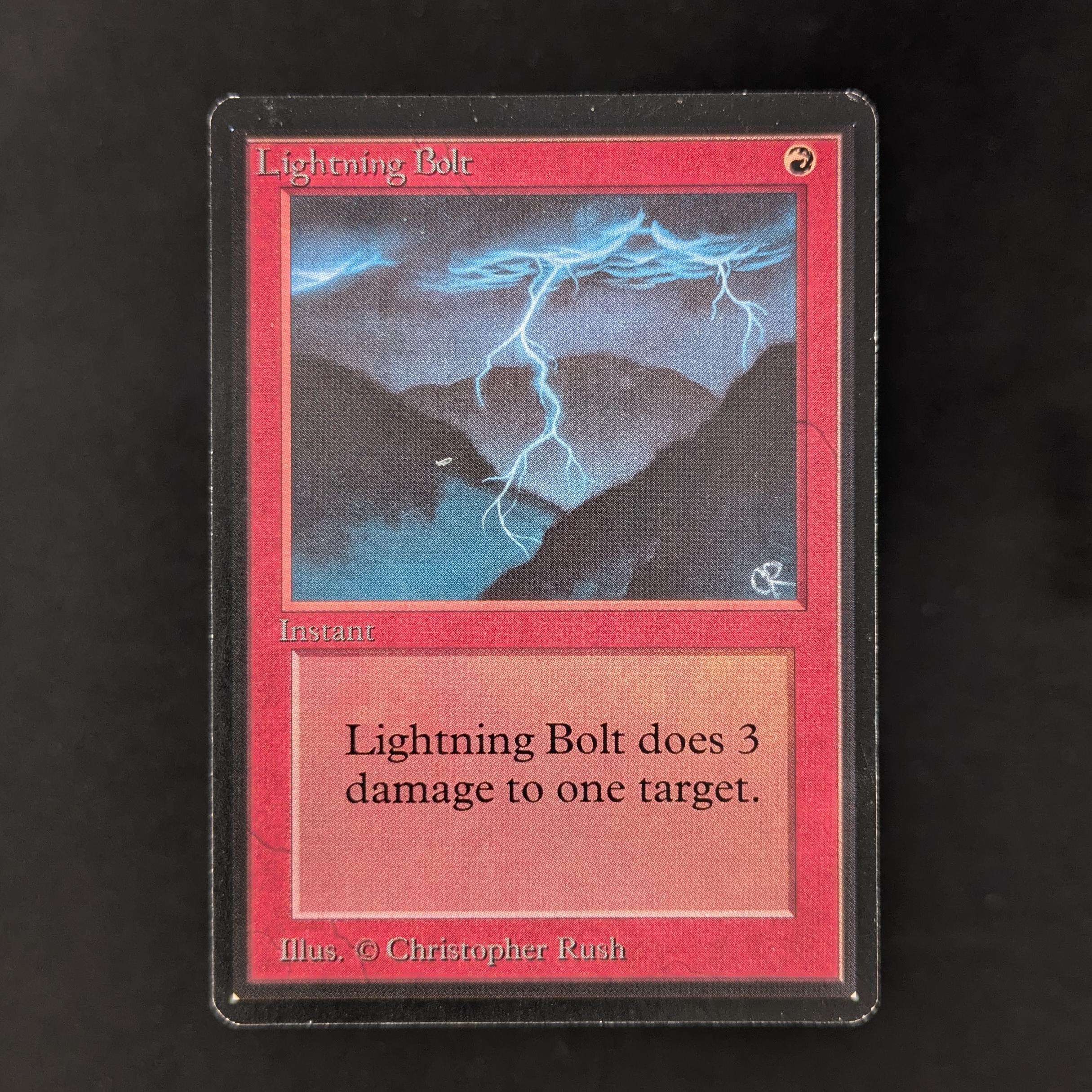MTG Singles - Lightning Bolt - Beta - 