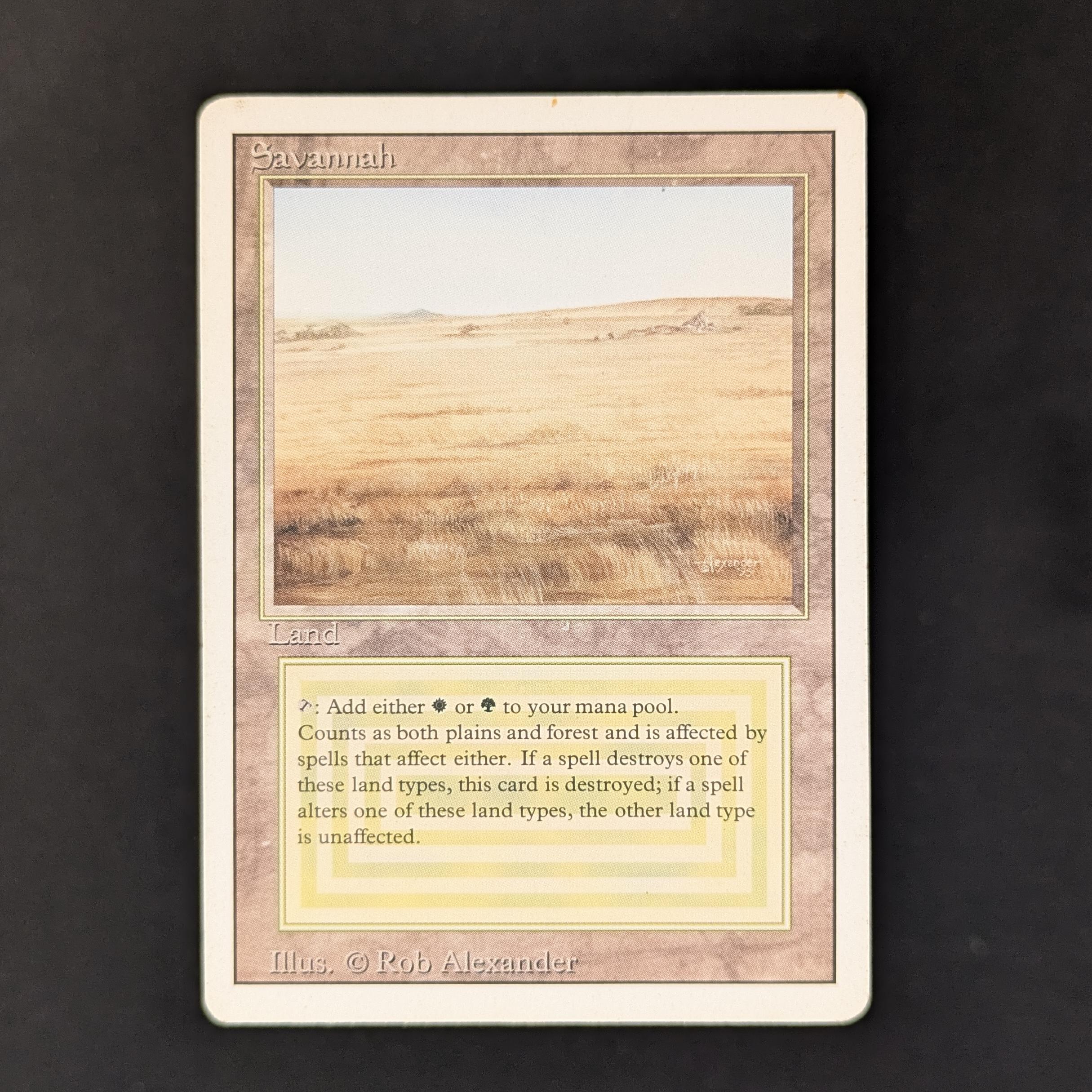 MTG Singles - Savannah - Revised - 