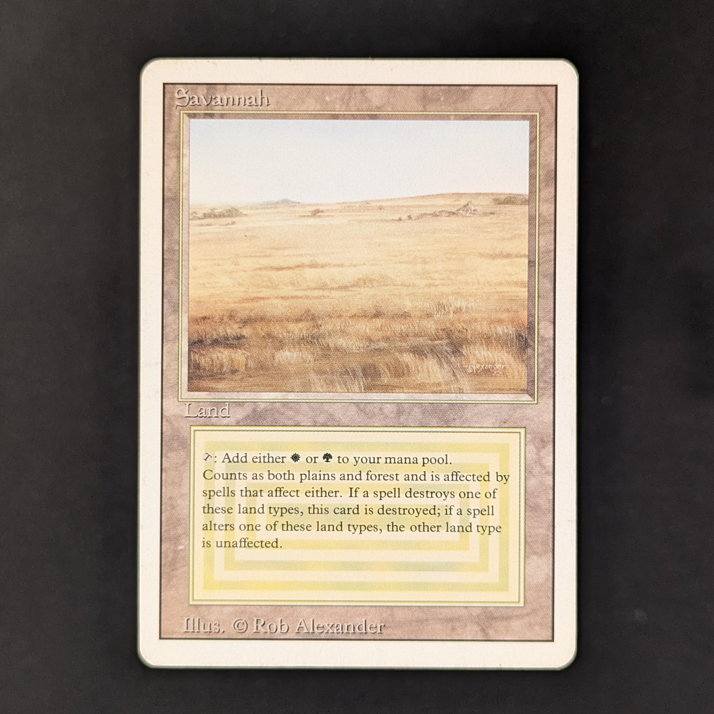 MTG Singles - Savannah - Revised - 