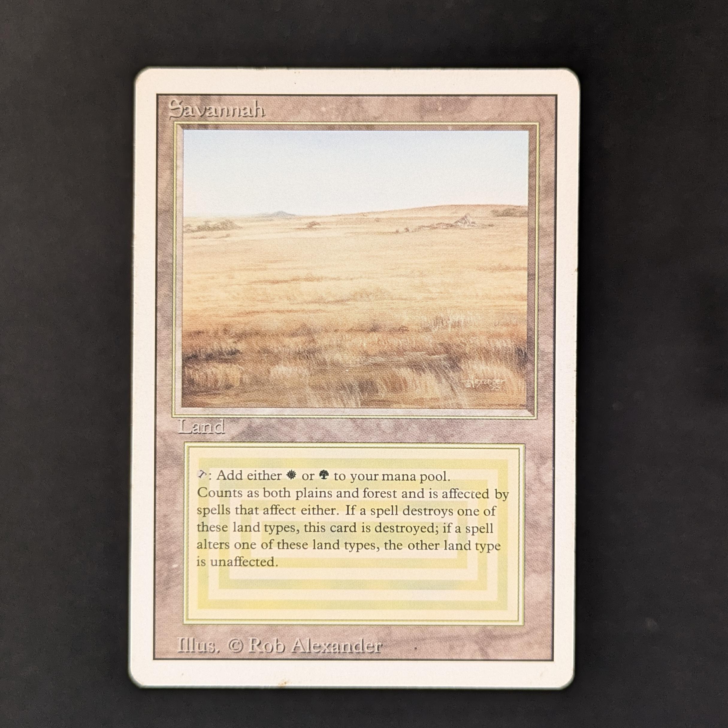 MTG Singles - Savannah - Revised - 