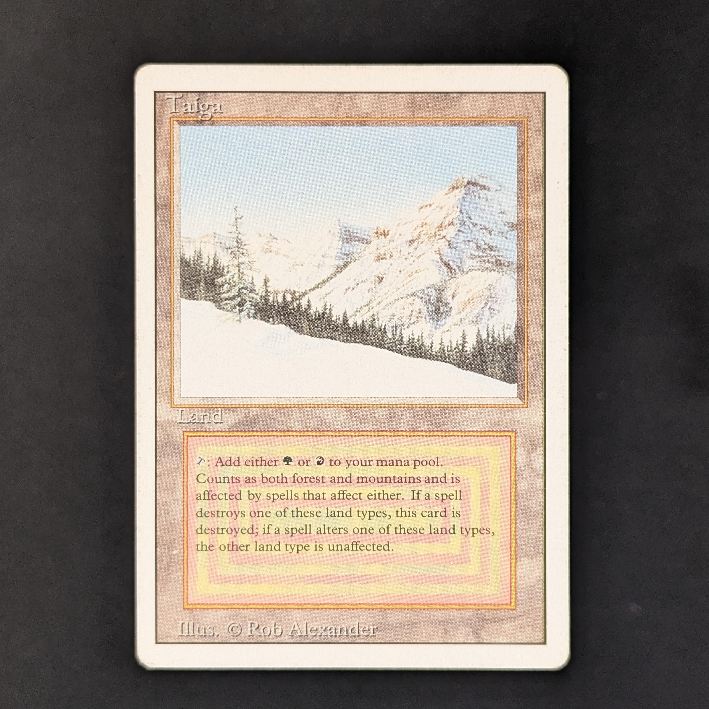 MTG Singles - Taiga - Revised - 