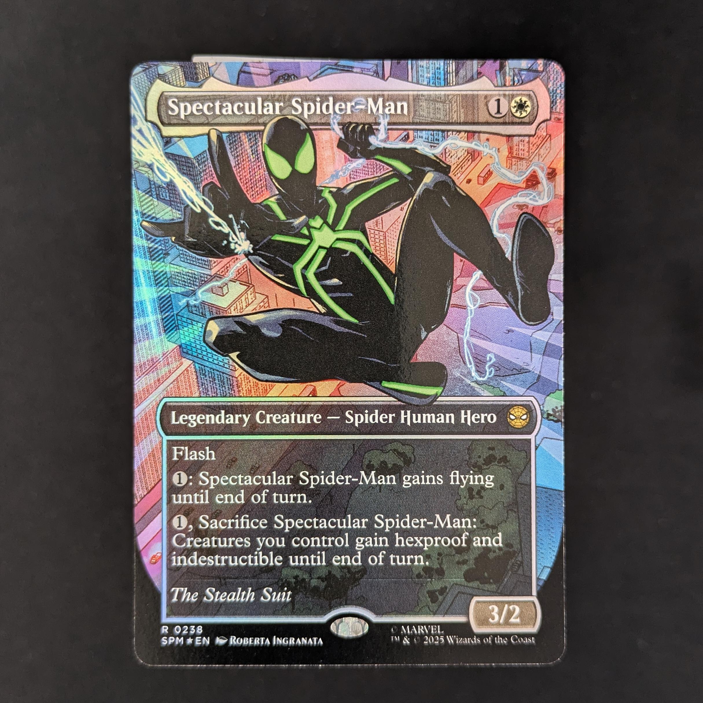 MTG Singles - [FOIL] Spectacular Spider-Man - Magic: The Gathering | Marvel's Spider-Man: Extras - NM - 