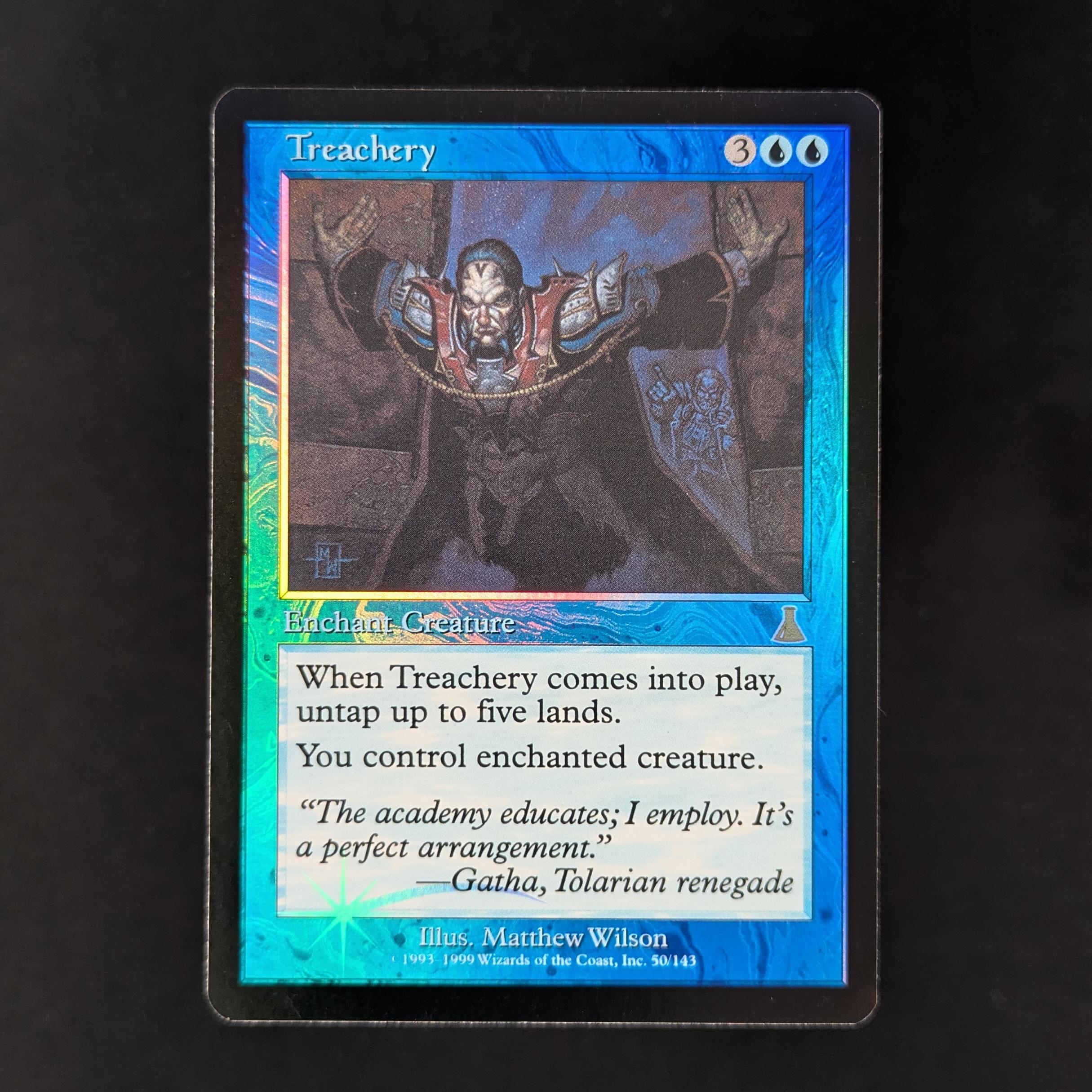 MTG Singles - [FOIL] Treachery - Urza's Destiny - NM - 