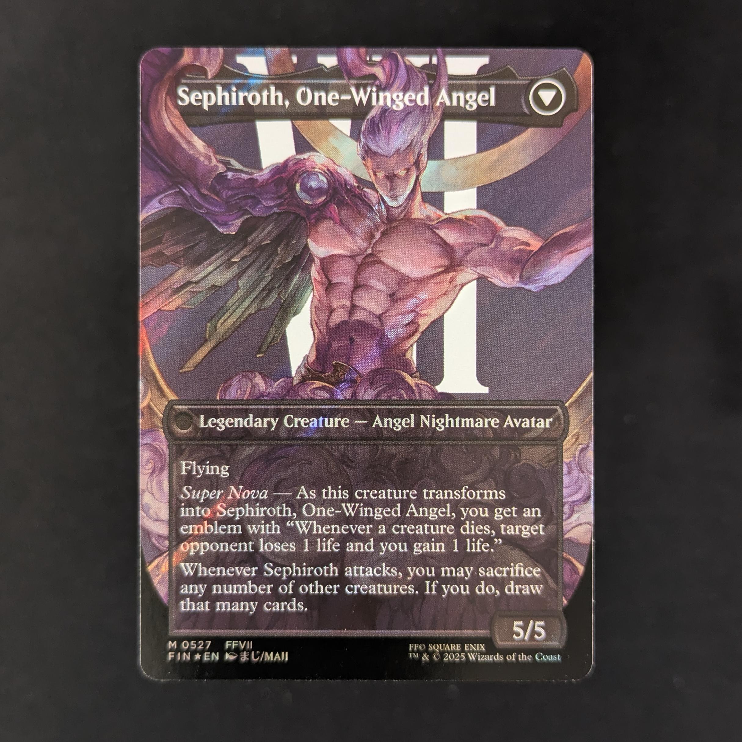 MTG Singles - [FOIL] Sephiroth, Fabled SOLDIER (Surge Foil) - Magic: The Gathering - FINAL FANTASY: Extras - NM - 