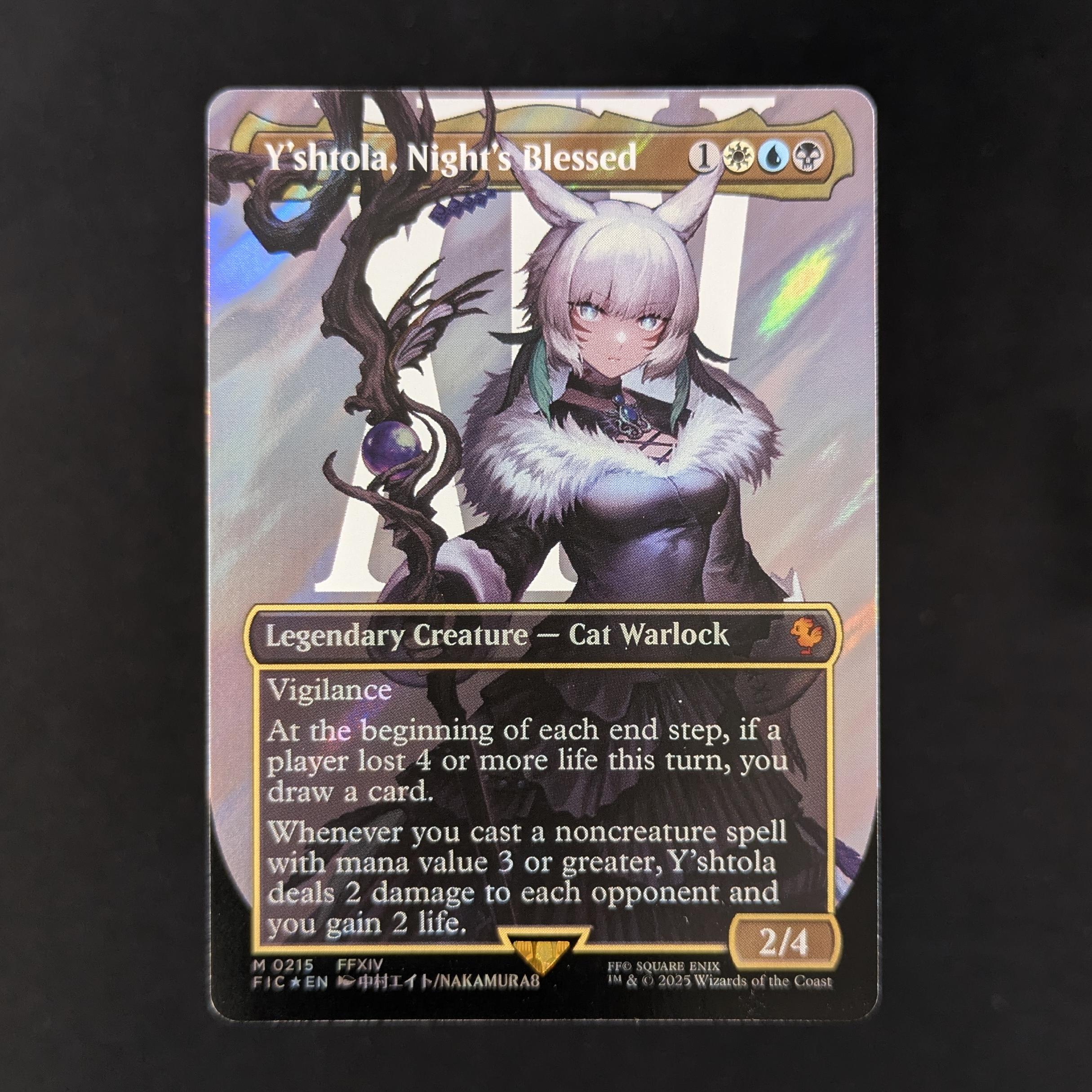 MTG Singles - [FOIL] Y'shtola, Night's Blessed (Surge Foil) - Commander: Magic: The Gathering - FINAL FANTASY: Extras - NM - 