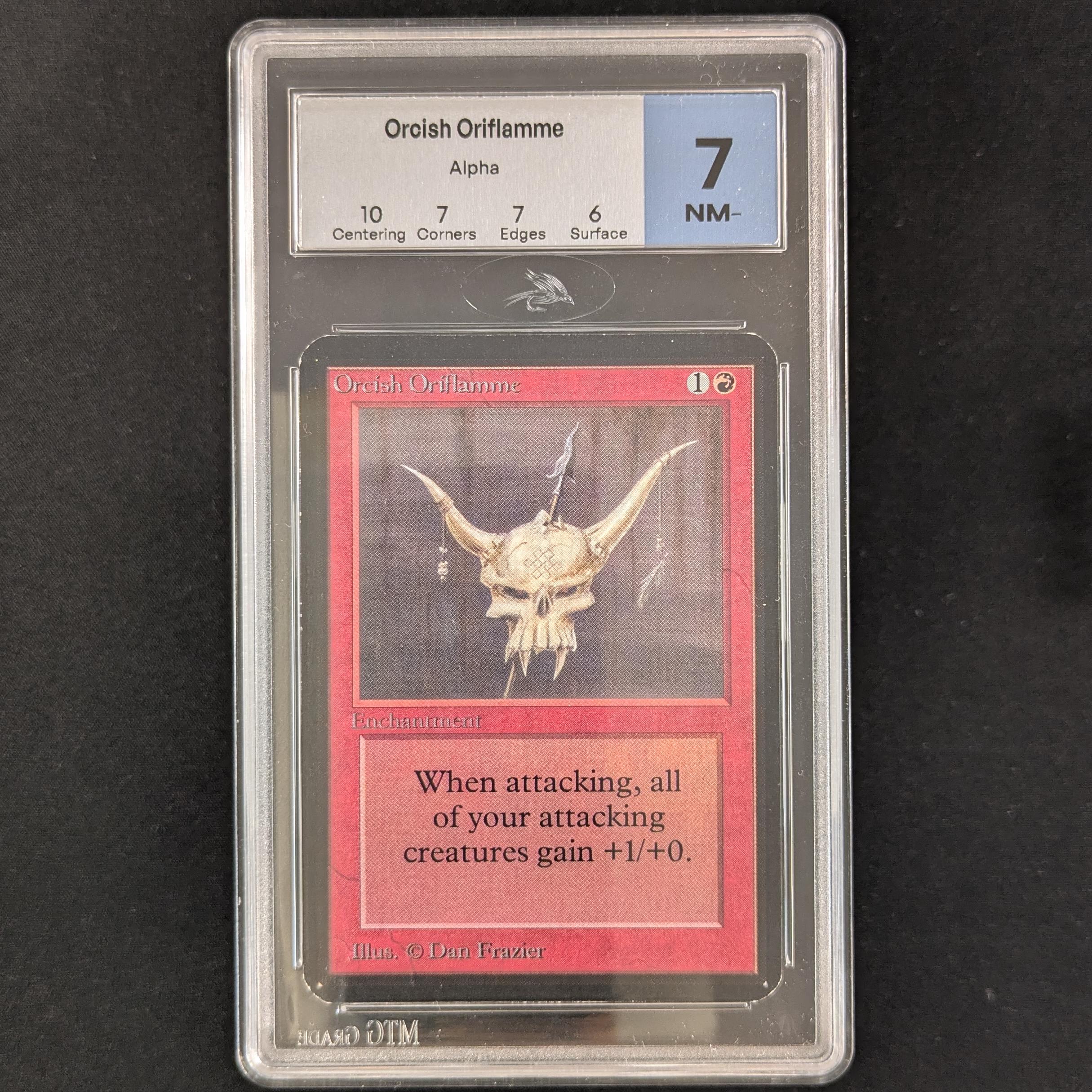 MTG Singles - Orcish Oriflamme - Alpha - 