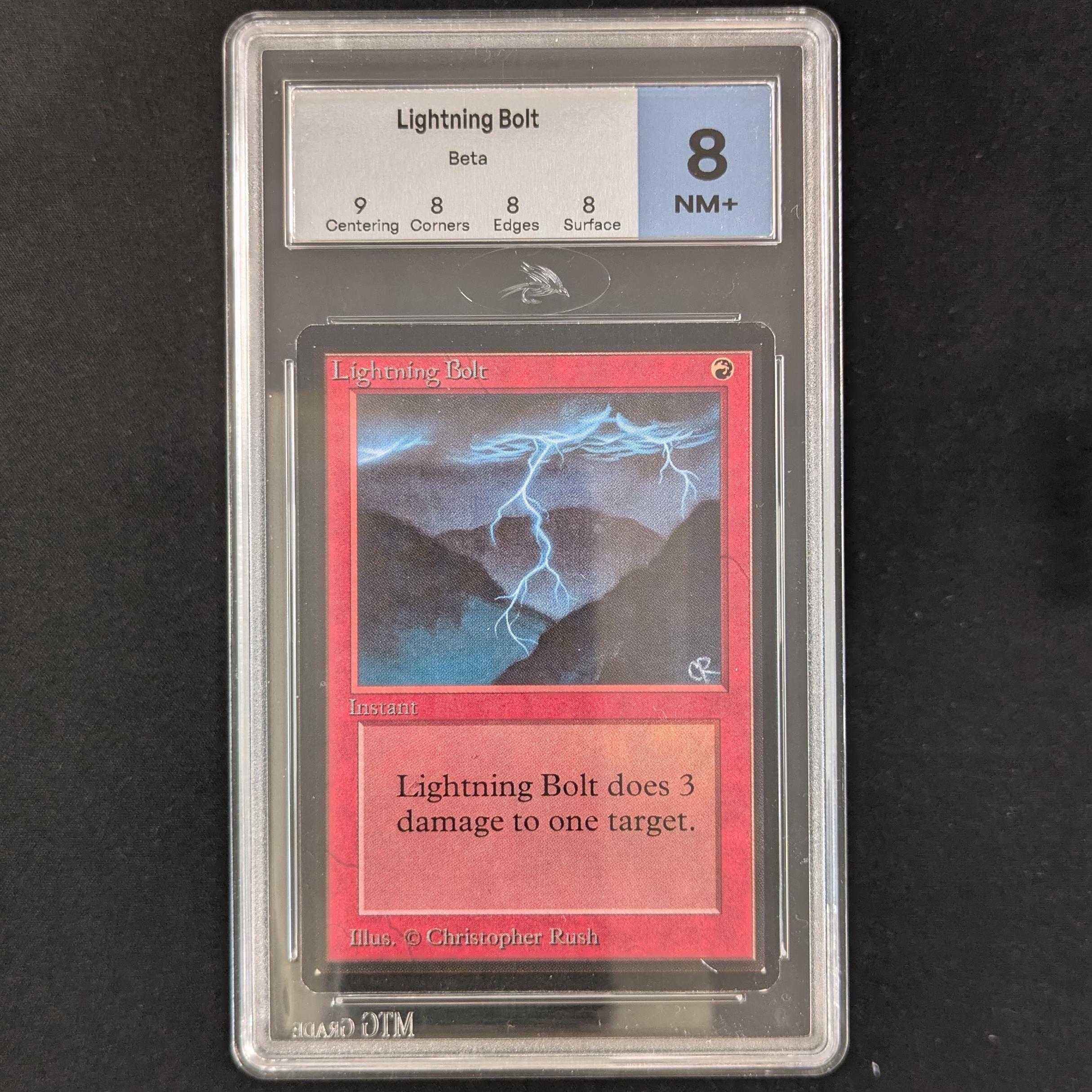 MTG Singles - Lightning Bolt - Beta - 