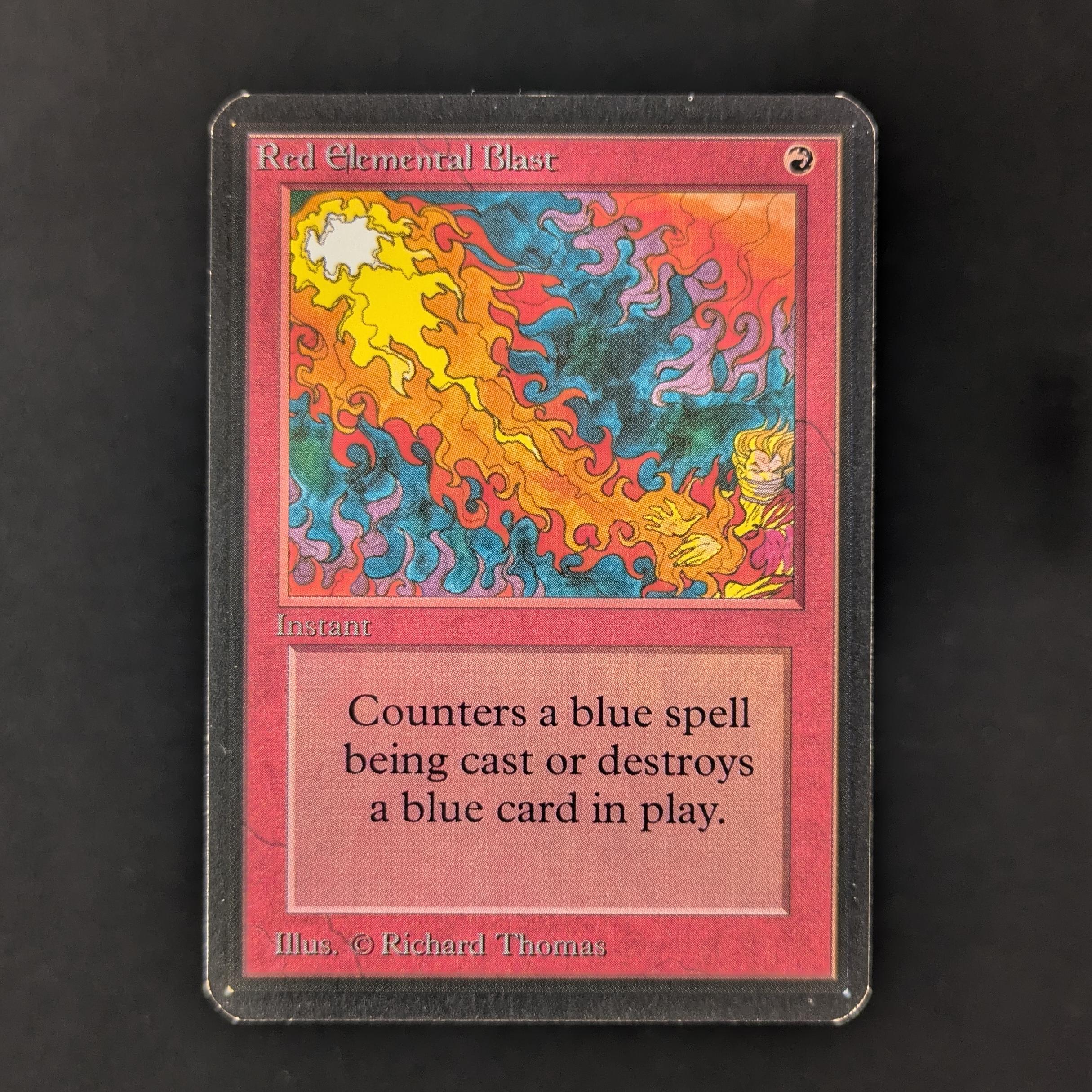 MTG Singles - Red Elemental Blast - Alpha - 