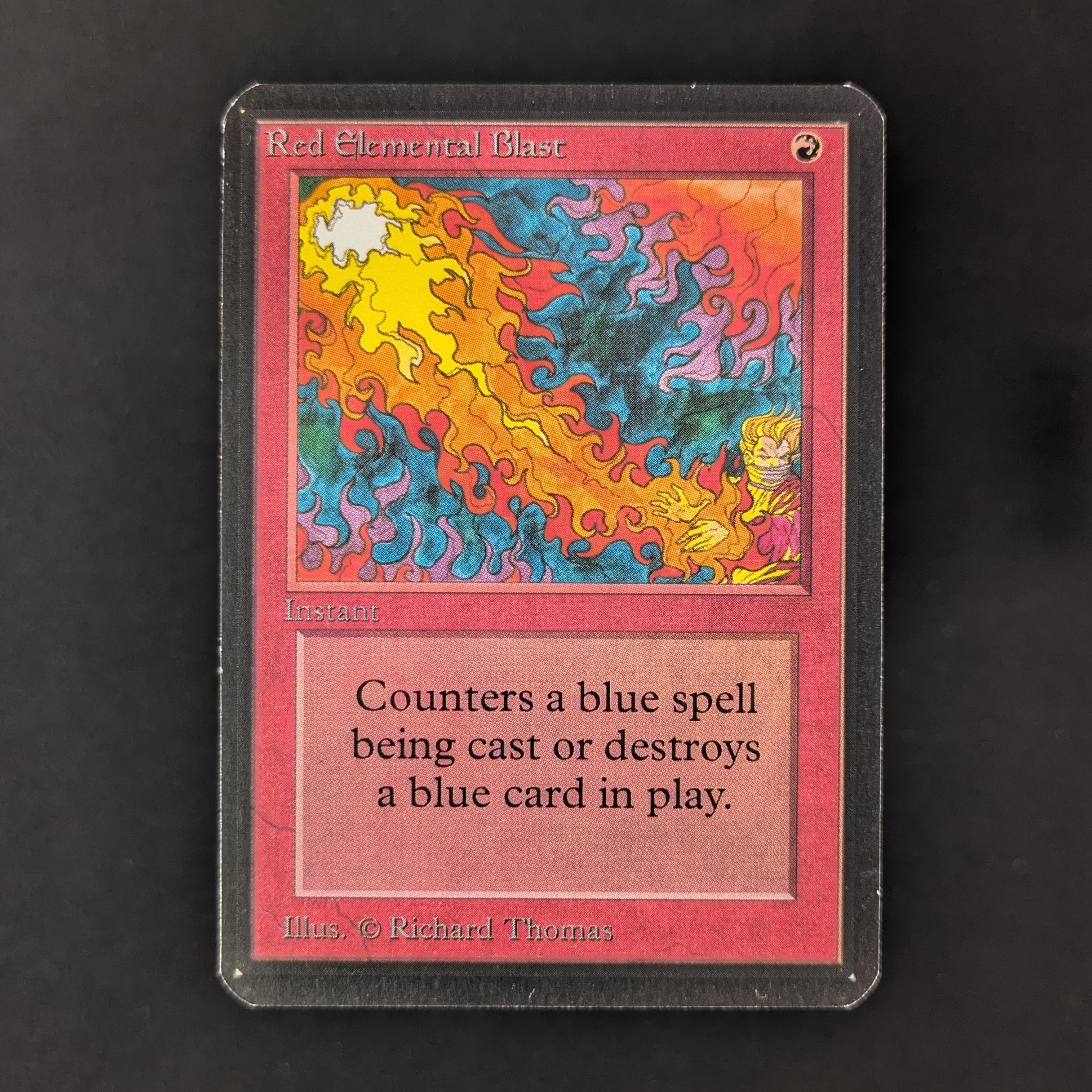 MTG Singles - Red Elemental Blast - Alpha - 