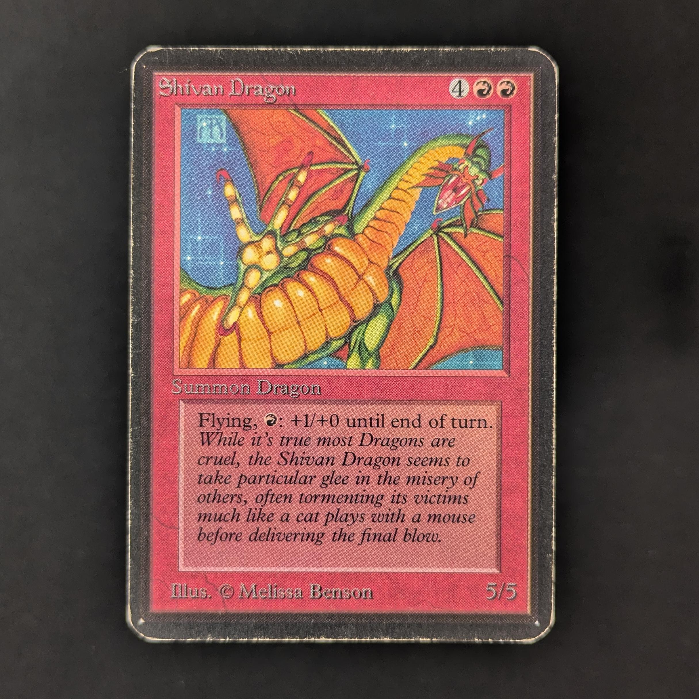 MTG Singles - Shivan Dragon - Alpha - 