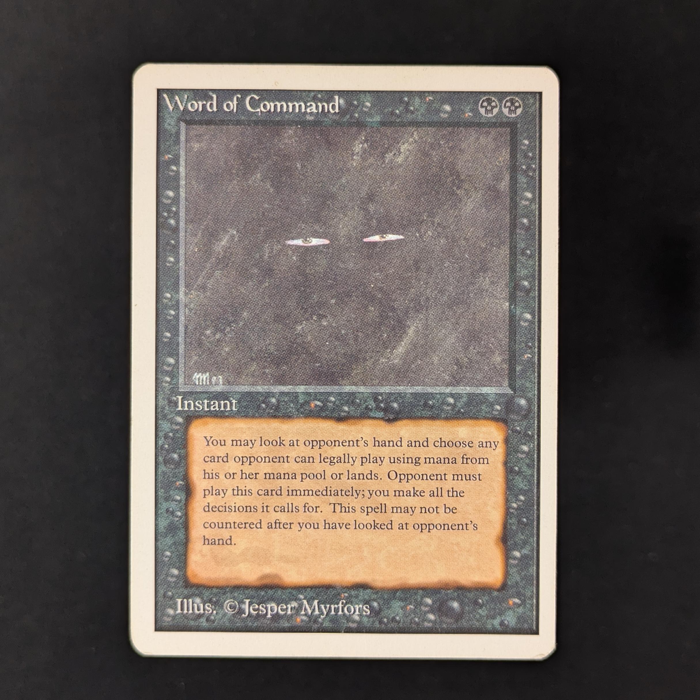MTG Singles - Word of Command - Unlimited - 
