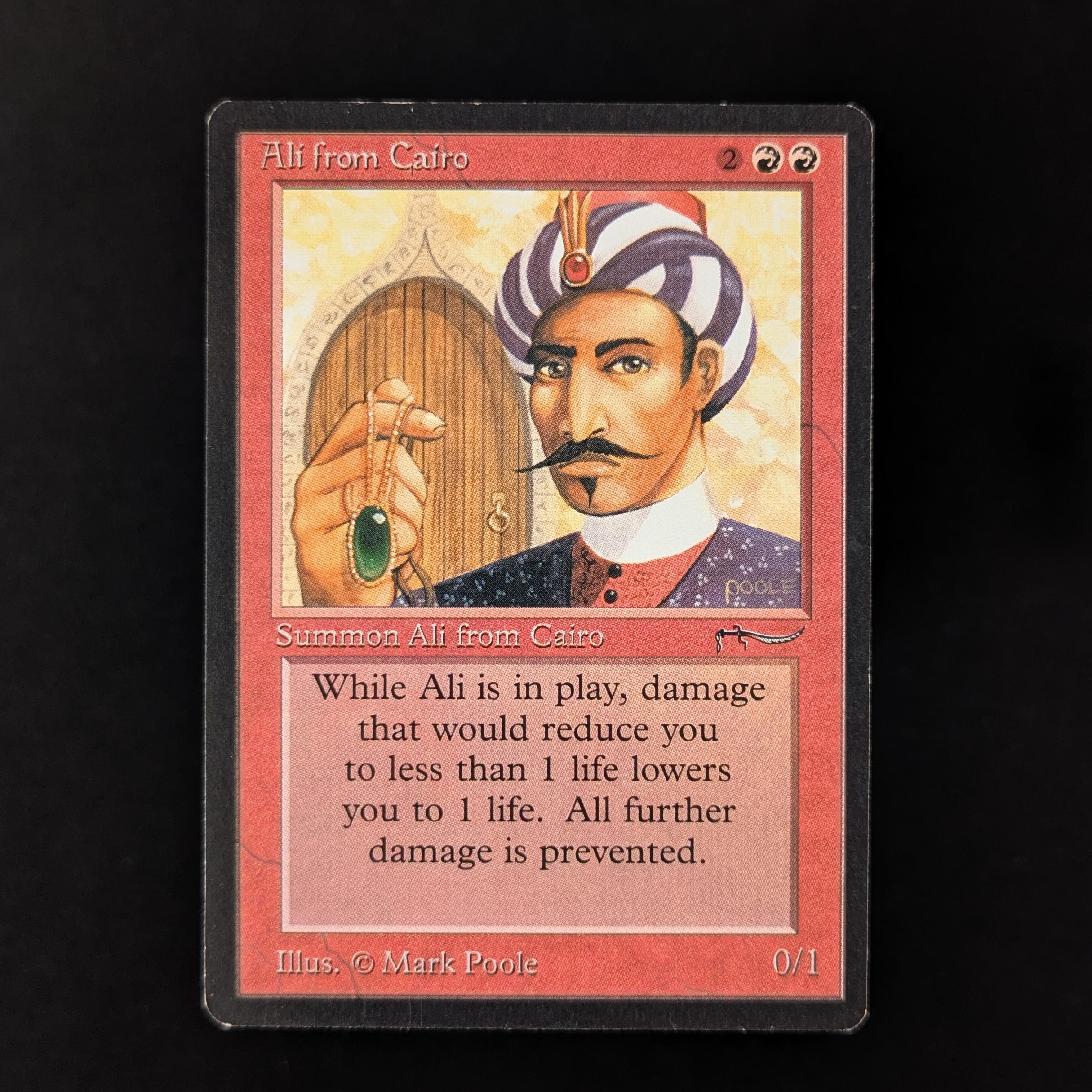 マジック：ザ・ギャザリング MTG Ali from Cairo Ali from Cairo - Arabian Nights