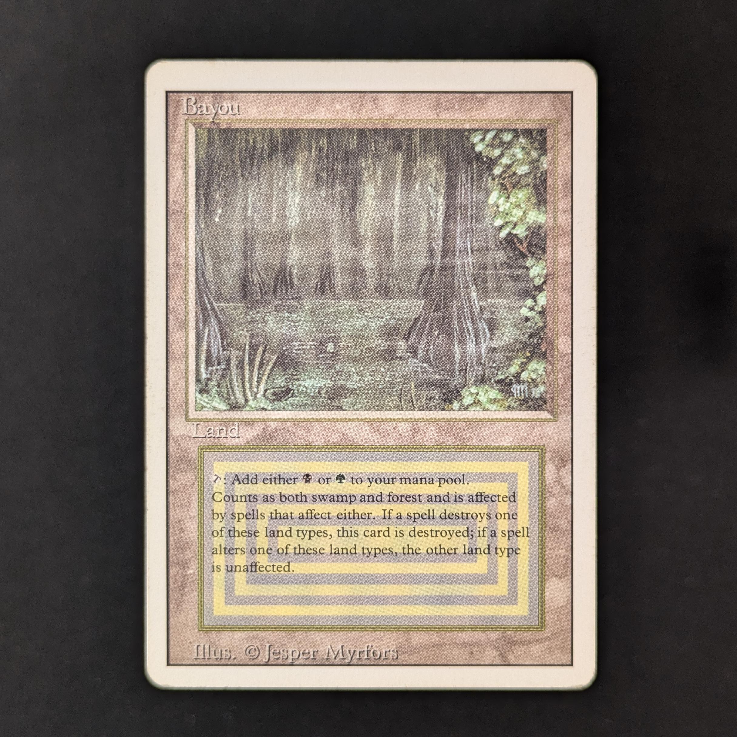 MTG Bayou ① Bayou - Revised