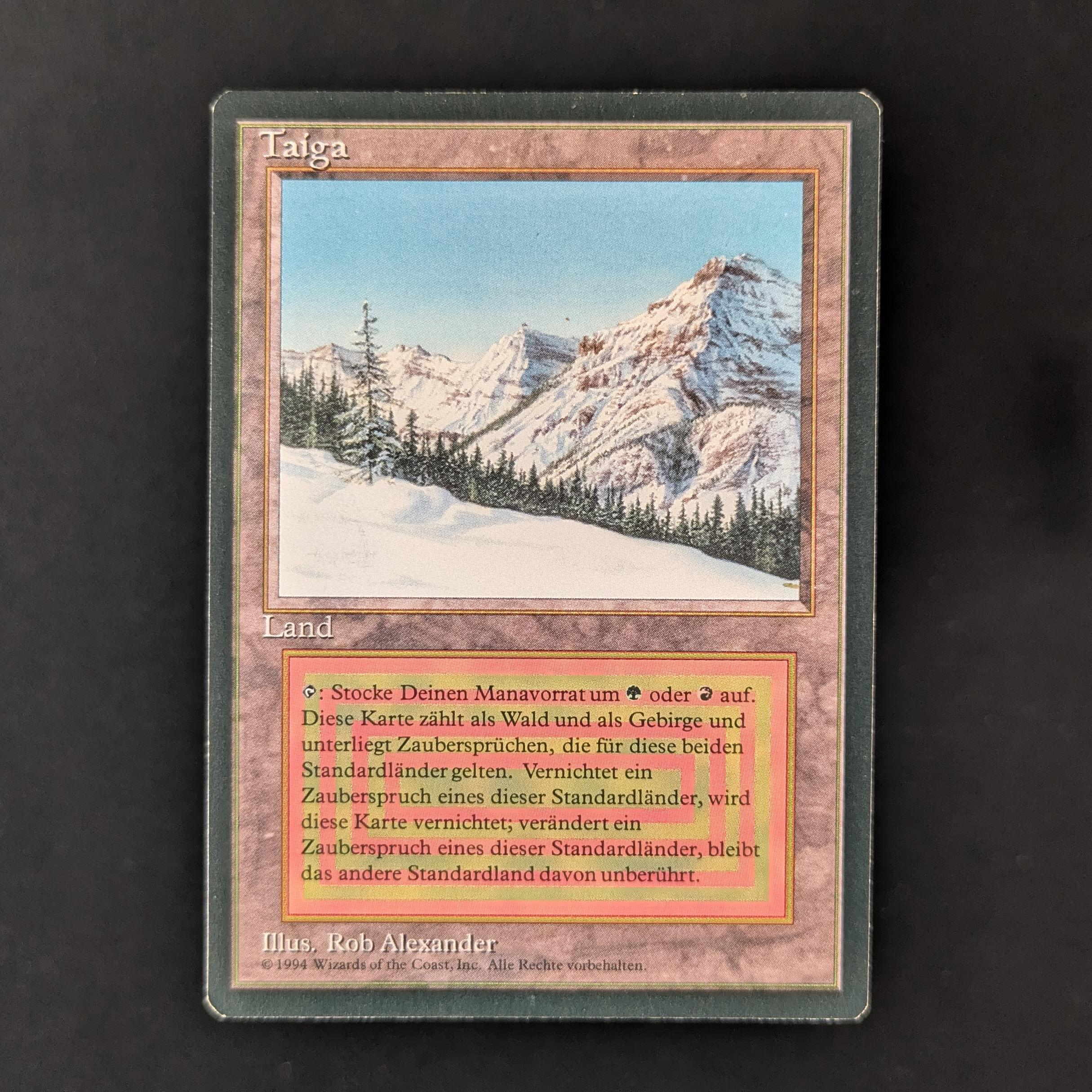 Taiga - Foreign Black Bordered