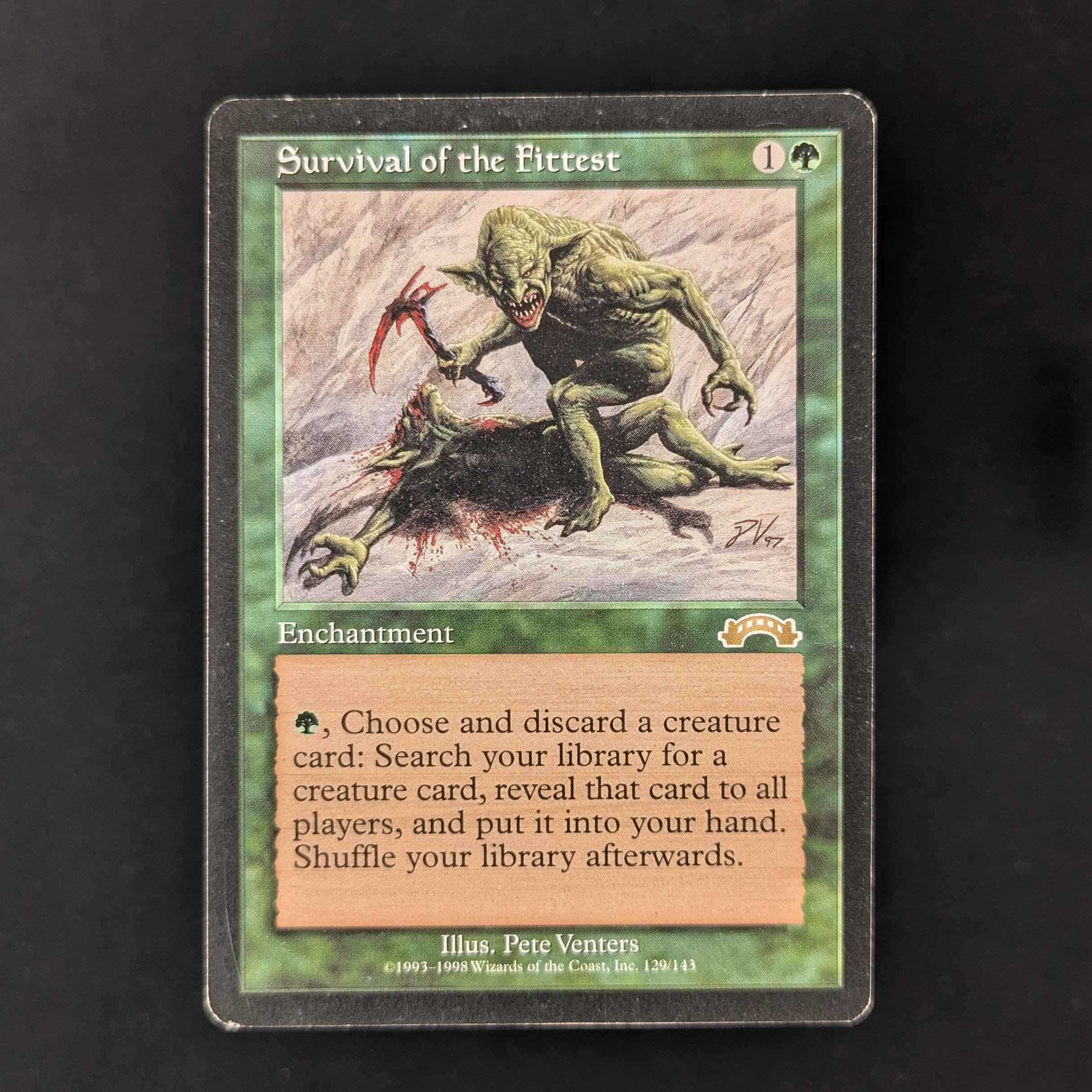 MTG　適者生存　Survival of the Fittest　エクソダス Survival of the Fittest - Exodus