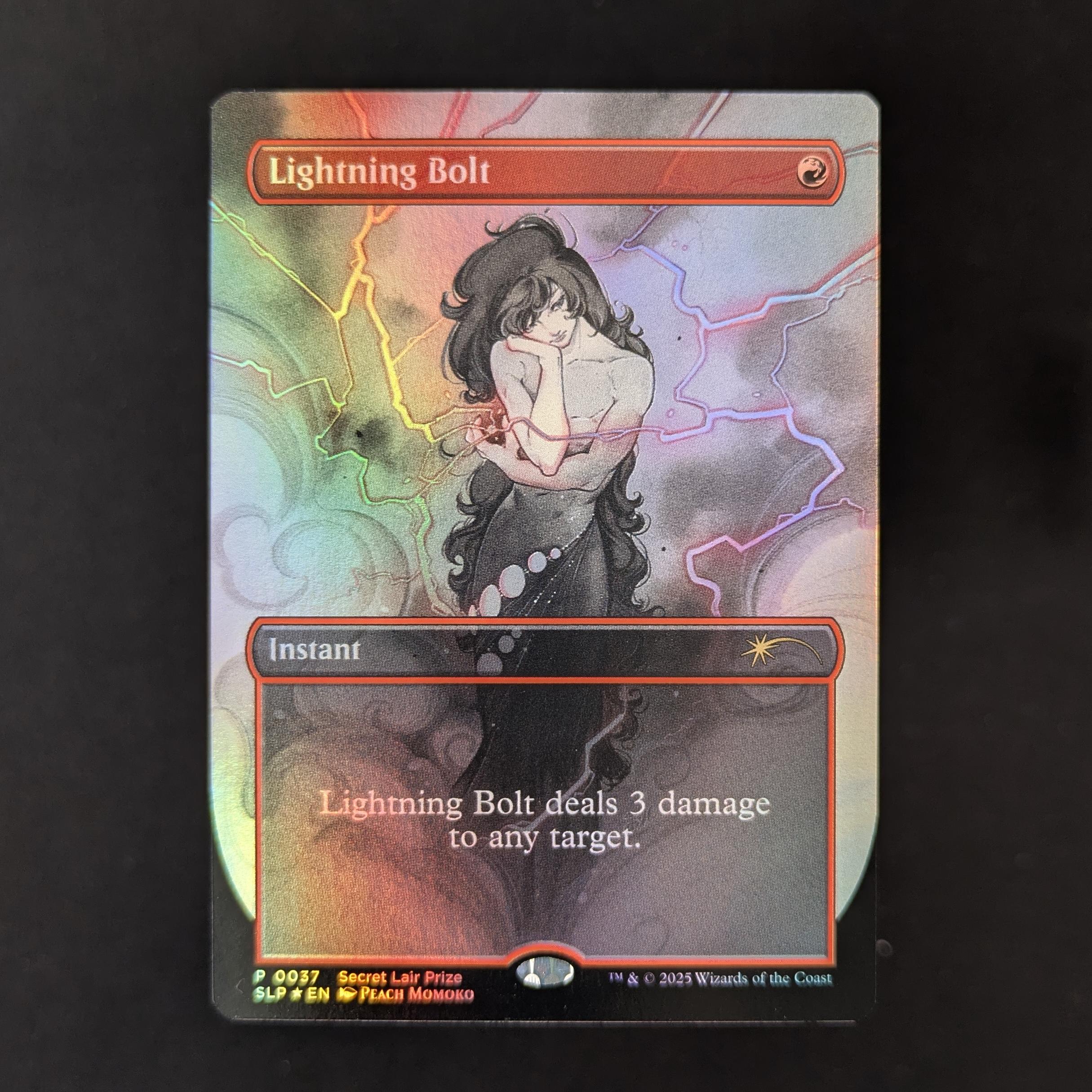 MTG Singles - [FOIL] Lightning Bolt - DCI Promos - NM - 