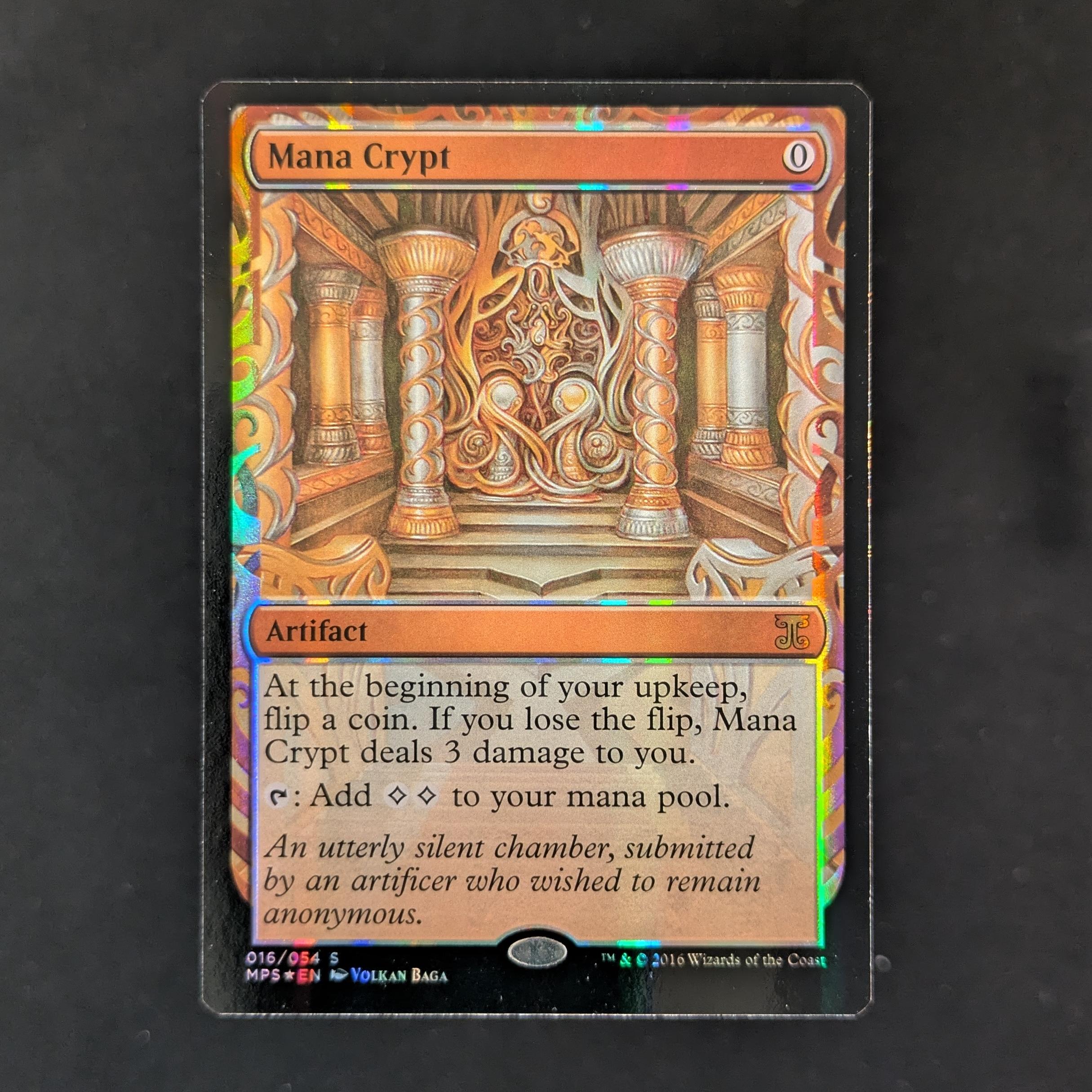 MTG Singles - [FOIL] Mana Crypt - Kaladesh Inventions - NM - 