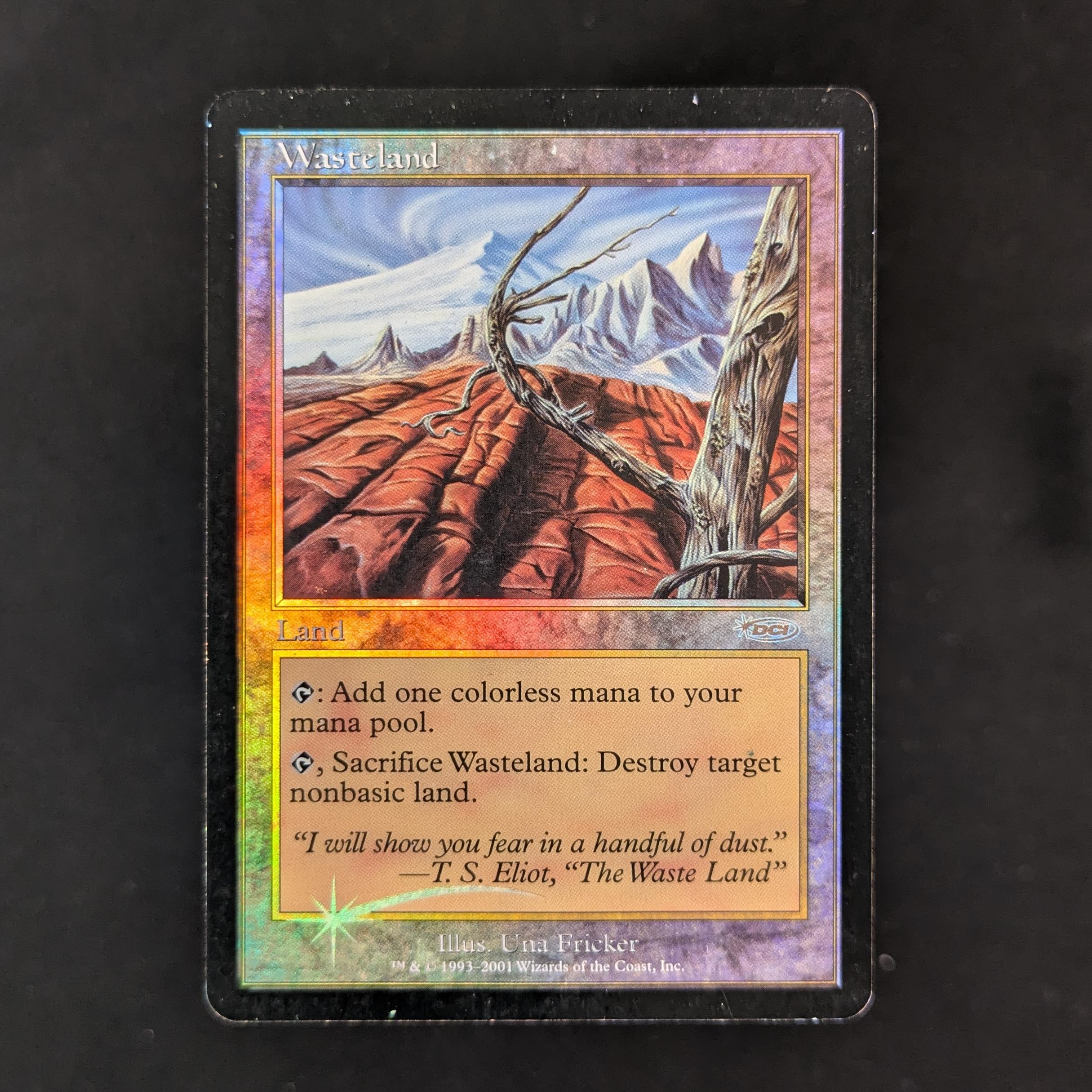 MTG Singles - [FOIL] Wasteland - Player Rewards Promos - PL - 