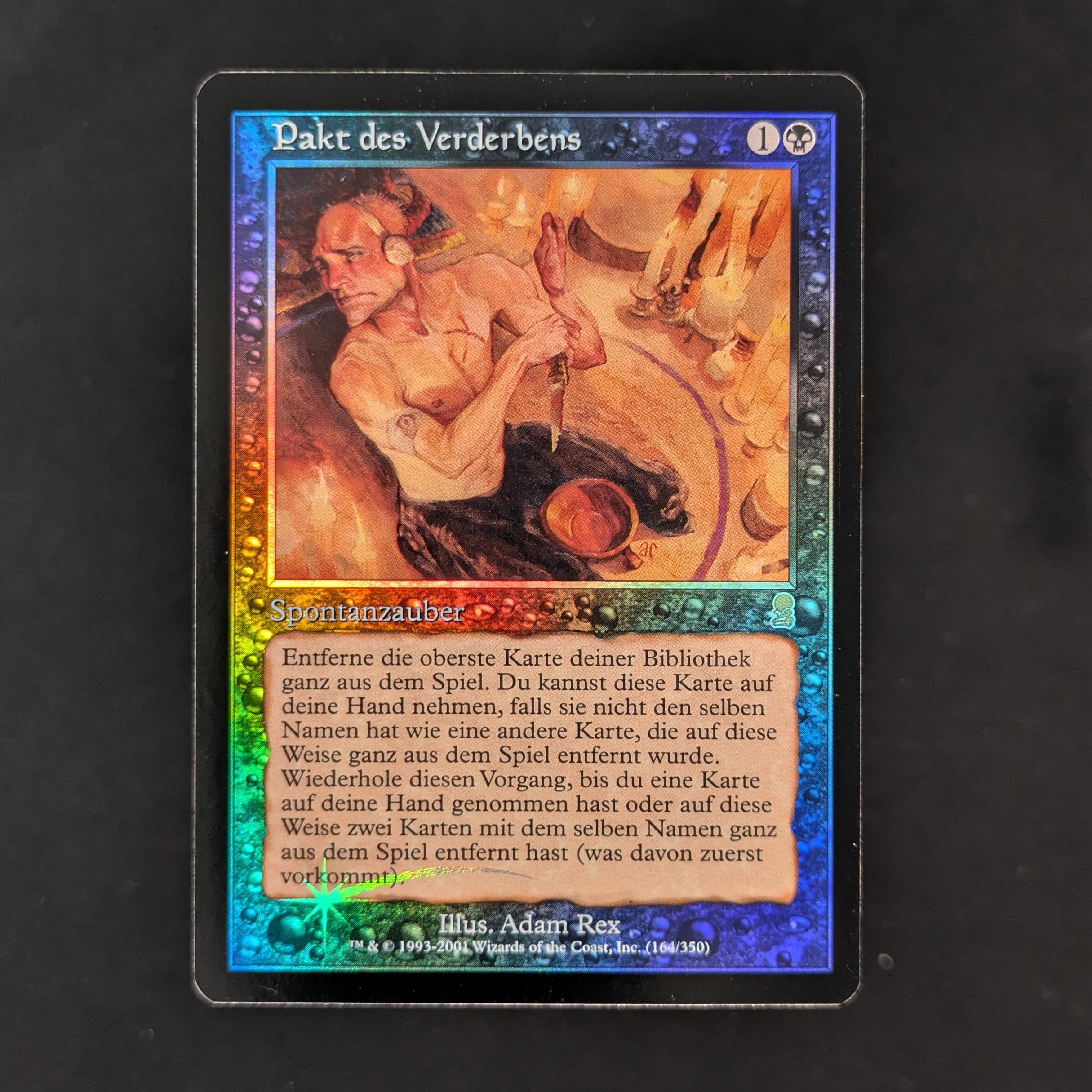 MTG Singles - [FOIL] Tainted Pact - Odyssey - EX - 