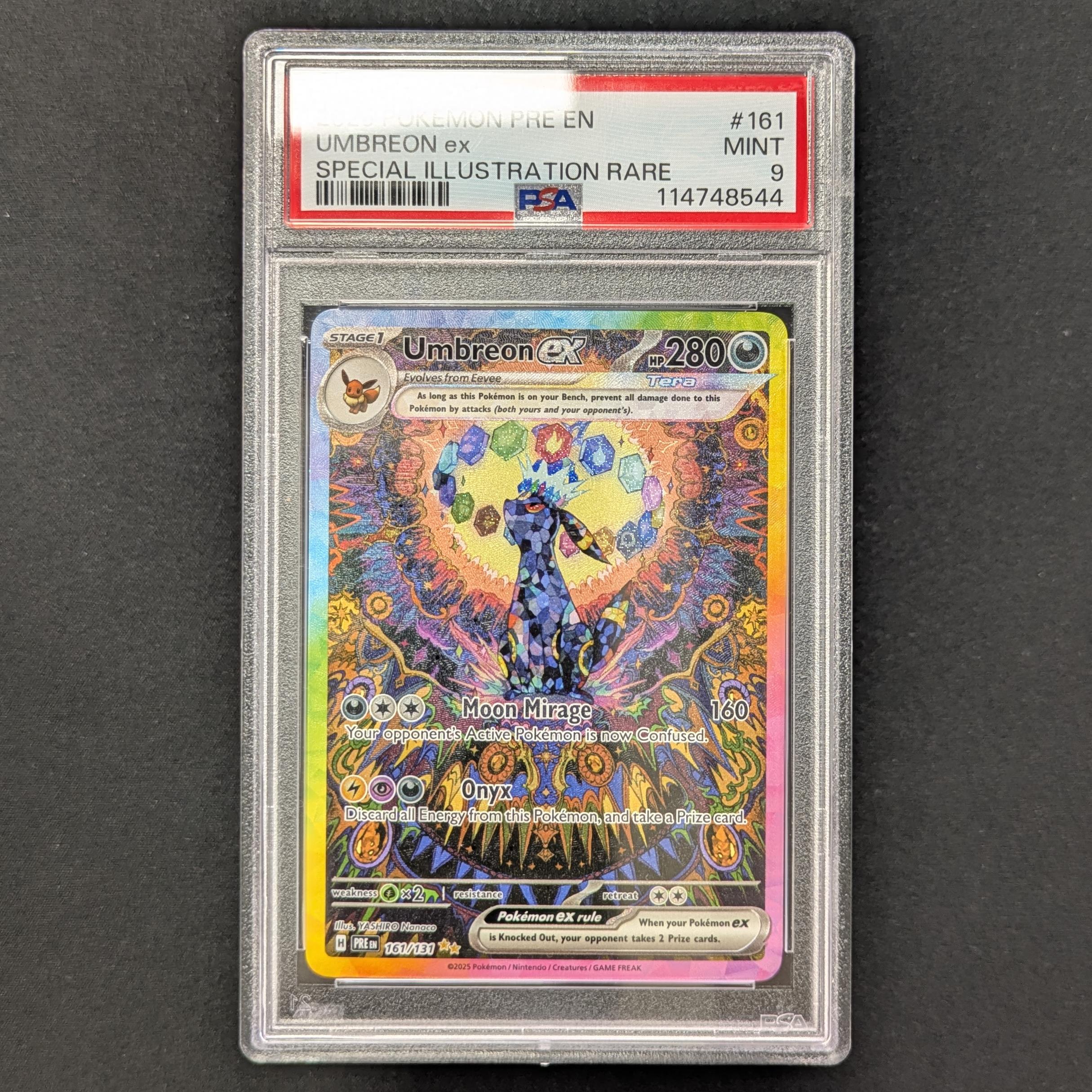 PTCG Singles - Umbreon ex (PRE 161) - Prismatic Evolutions - 