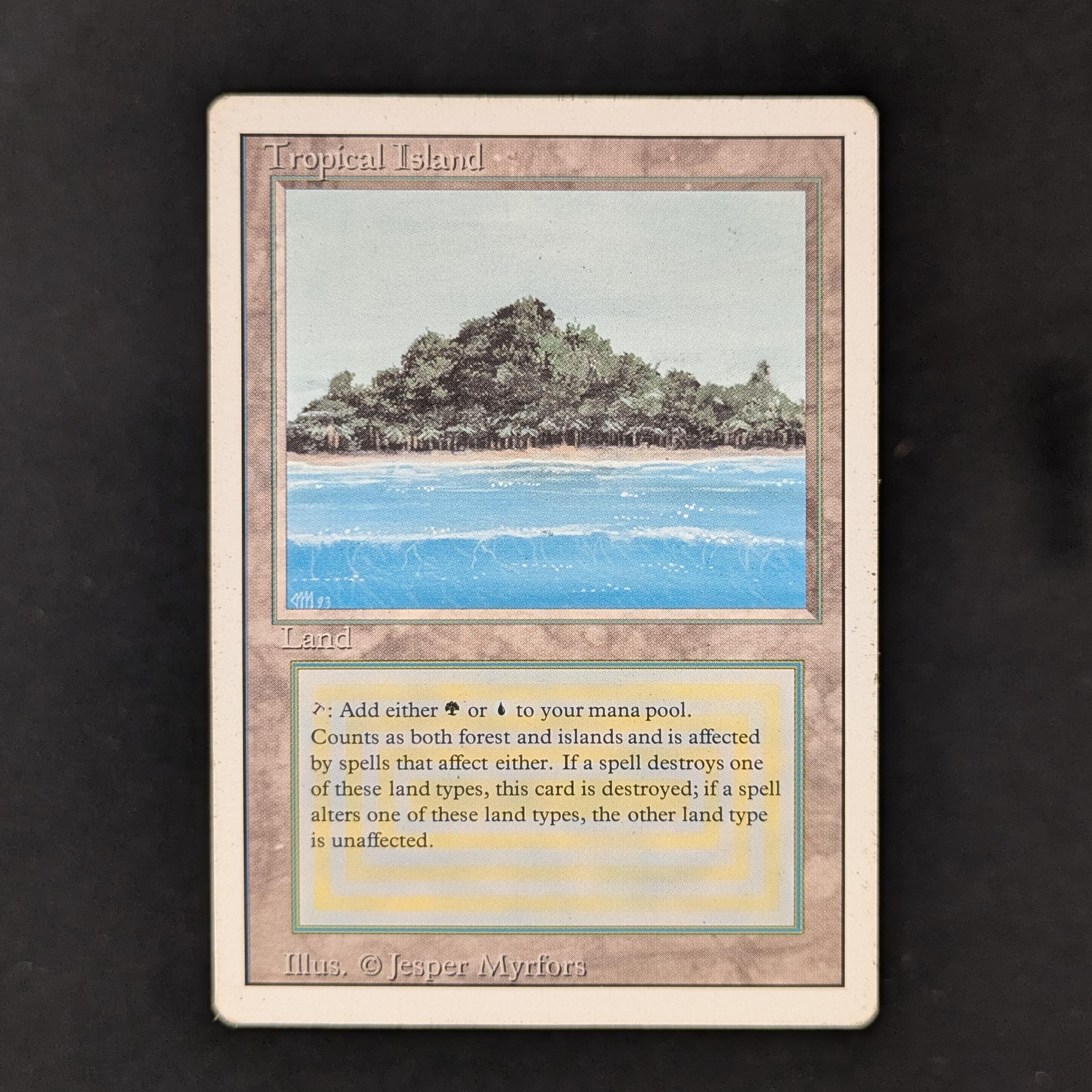 MTG Singles - Tropical Island - Revised - 