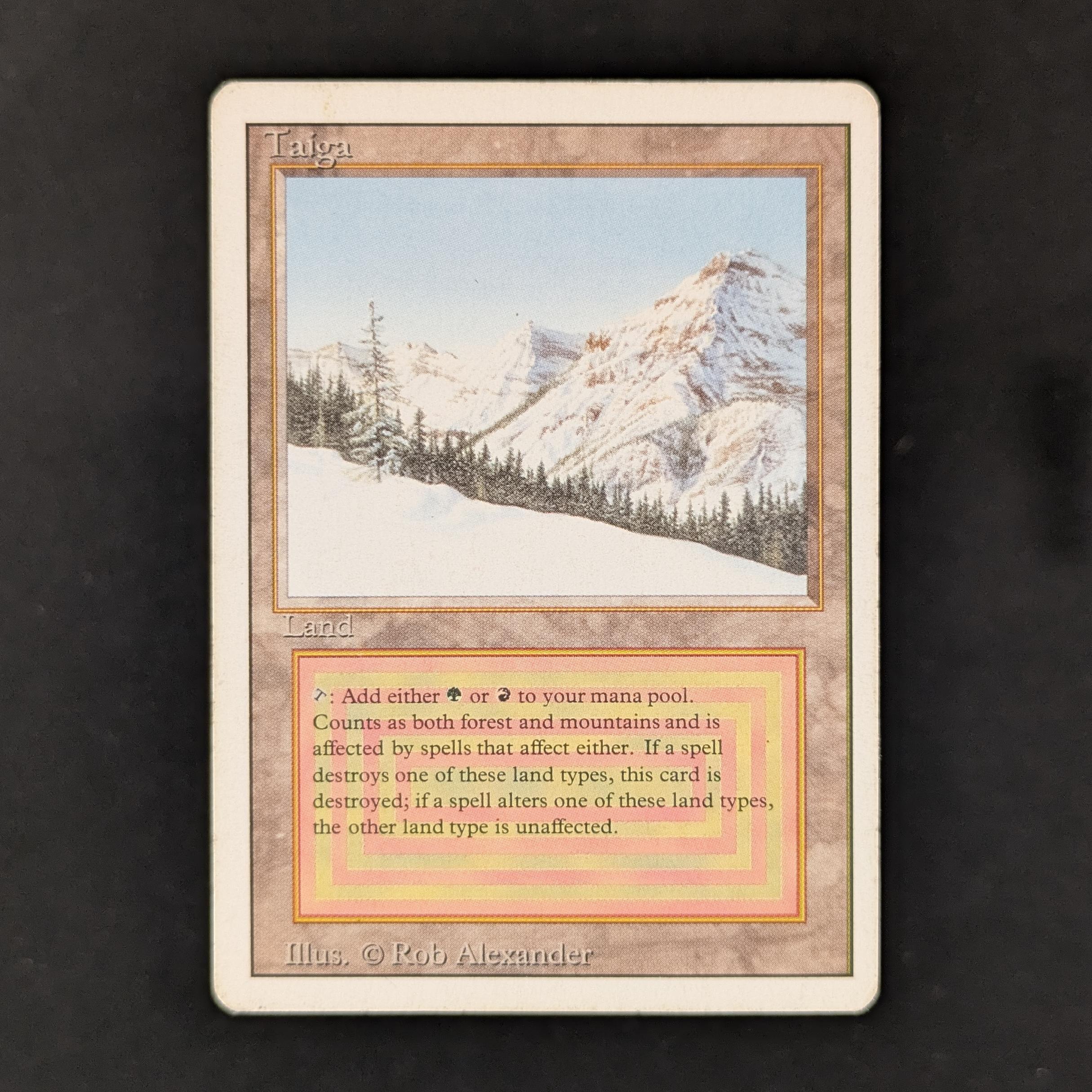 MTG Singles - Taiga - Revised - 