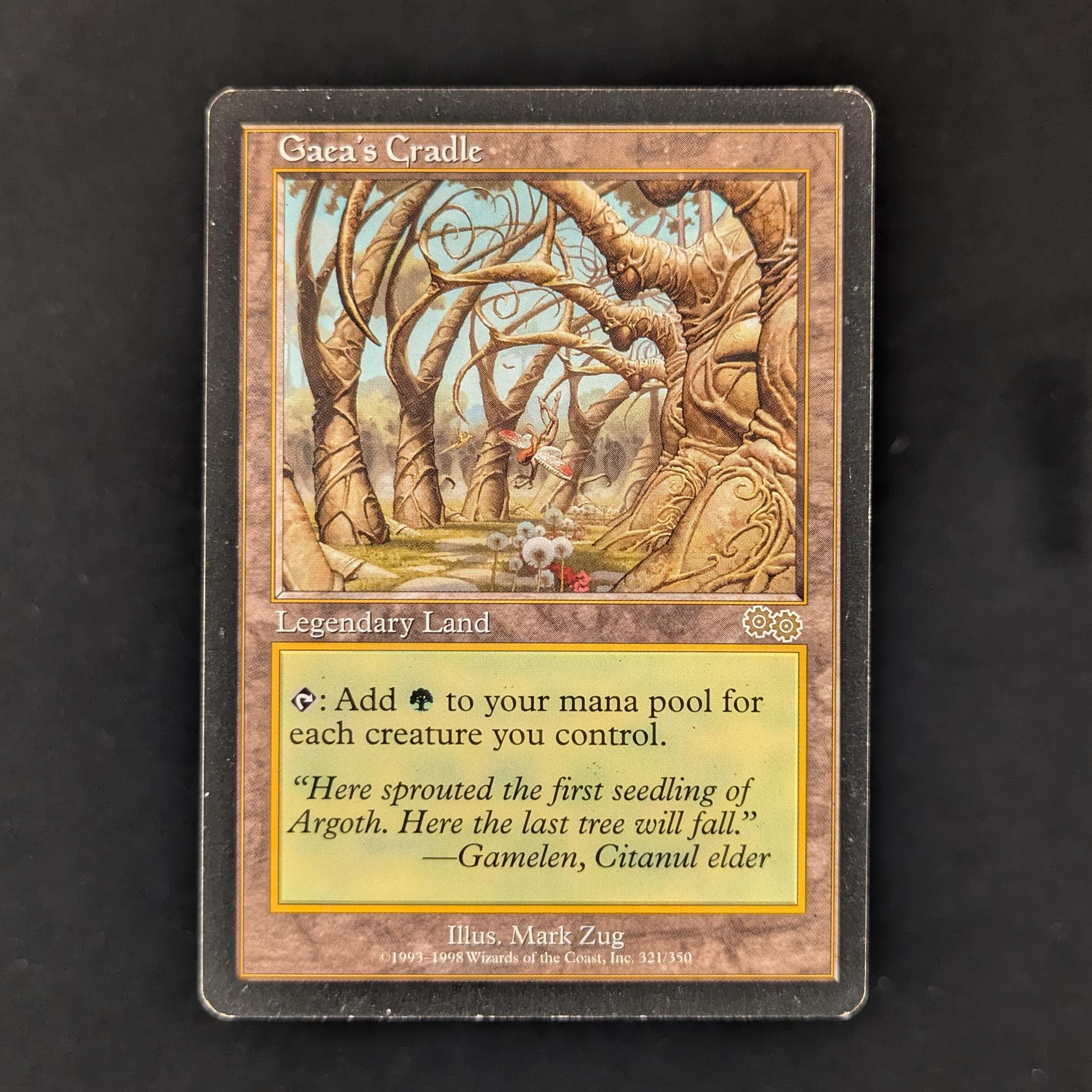 MTG Singles - Gaea's Cradle - Urza's Saga - 