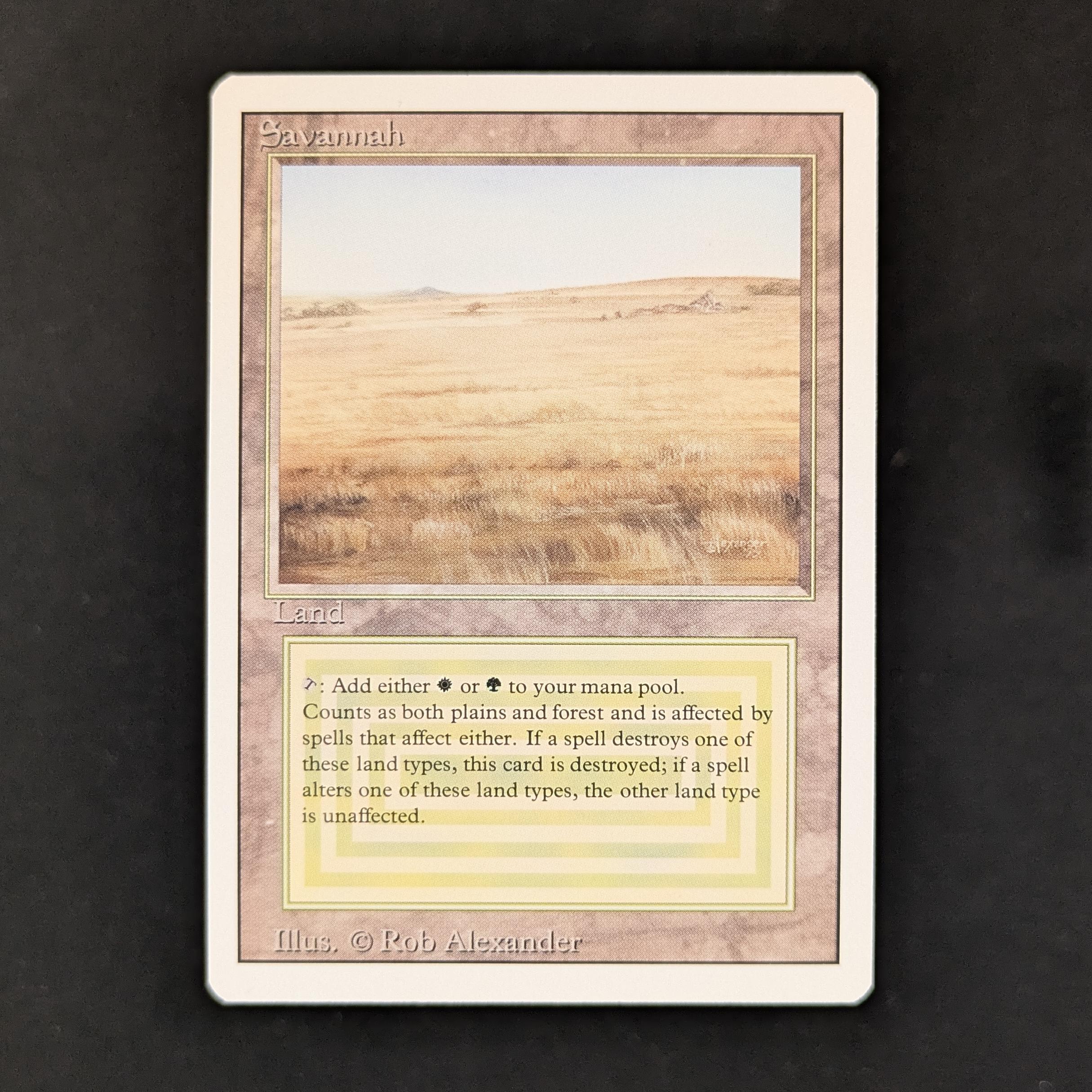 MTG Singles - Savannah - Revised - 