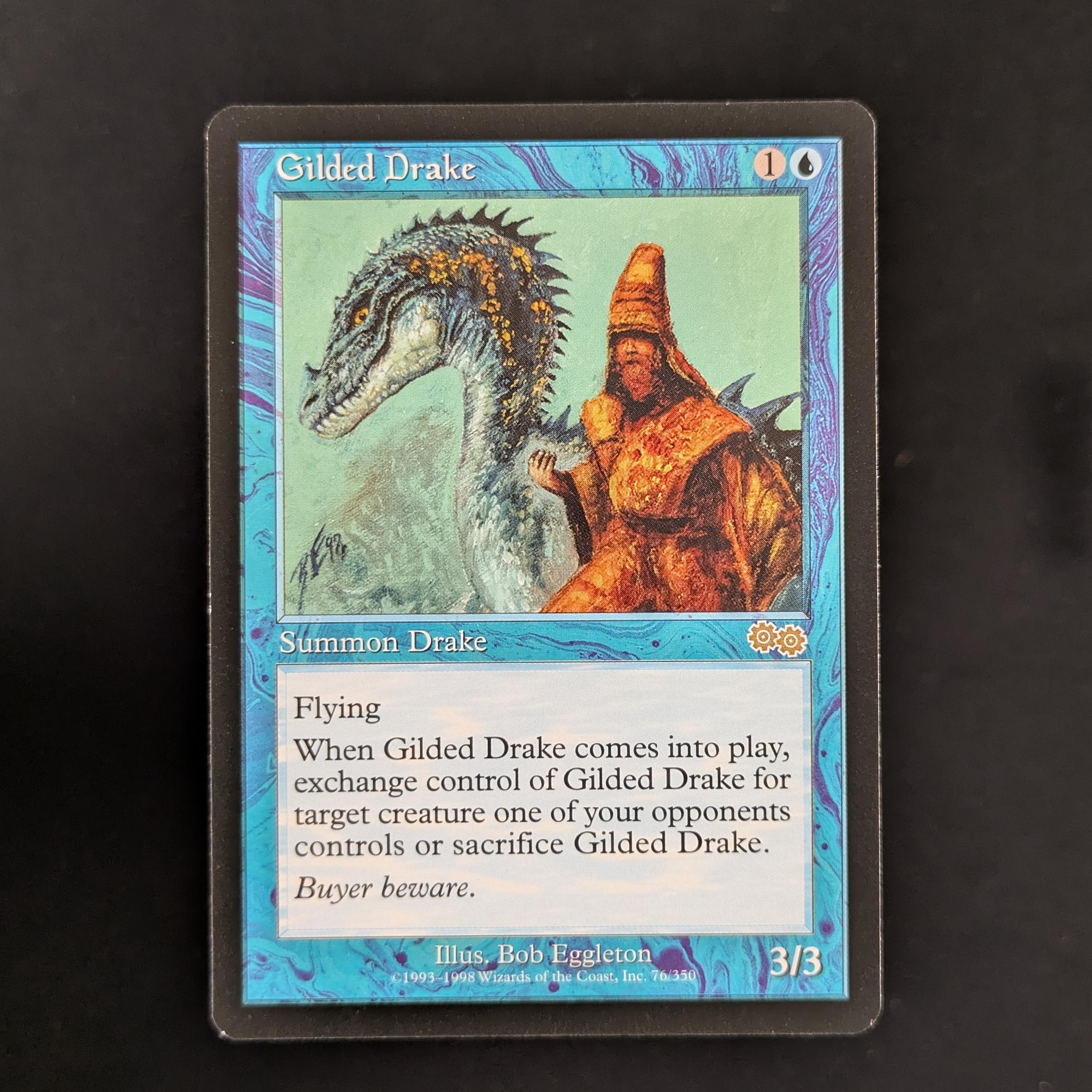 MTG Singles - Gilded Drake - Urza's Saga - 