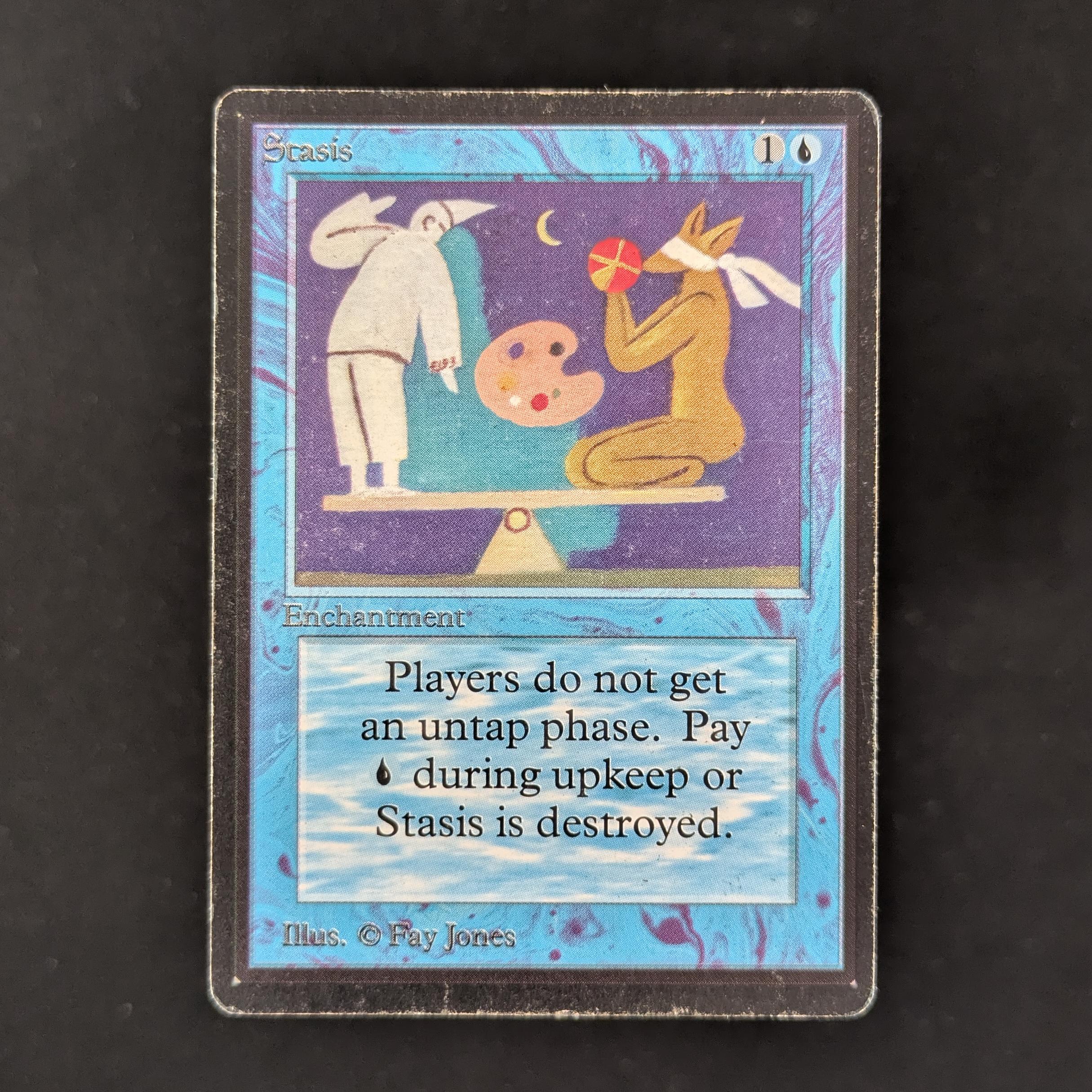 MTG Singles - Stasis - Beta - PO - INKED - 29874