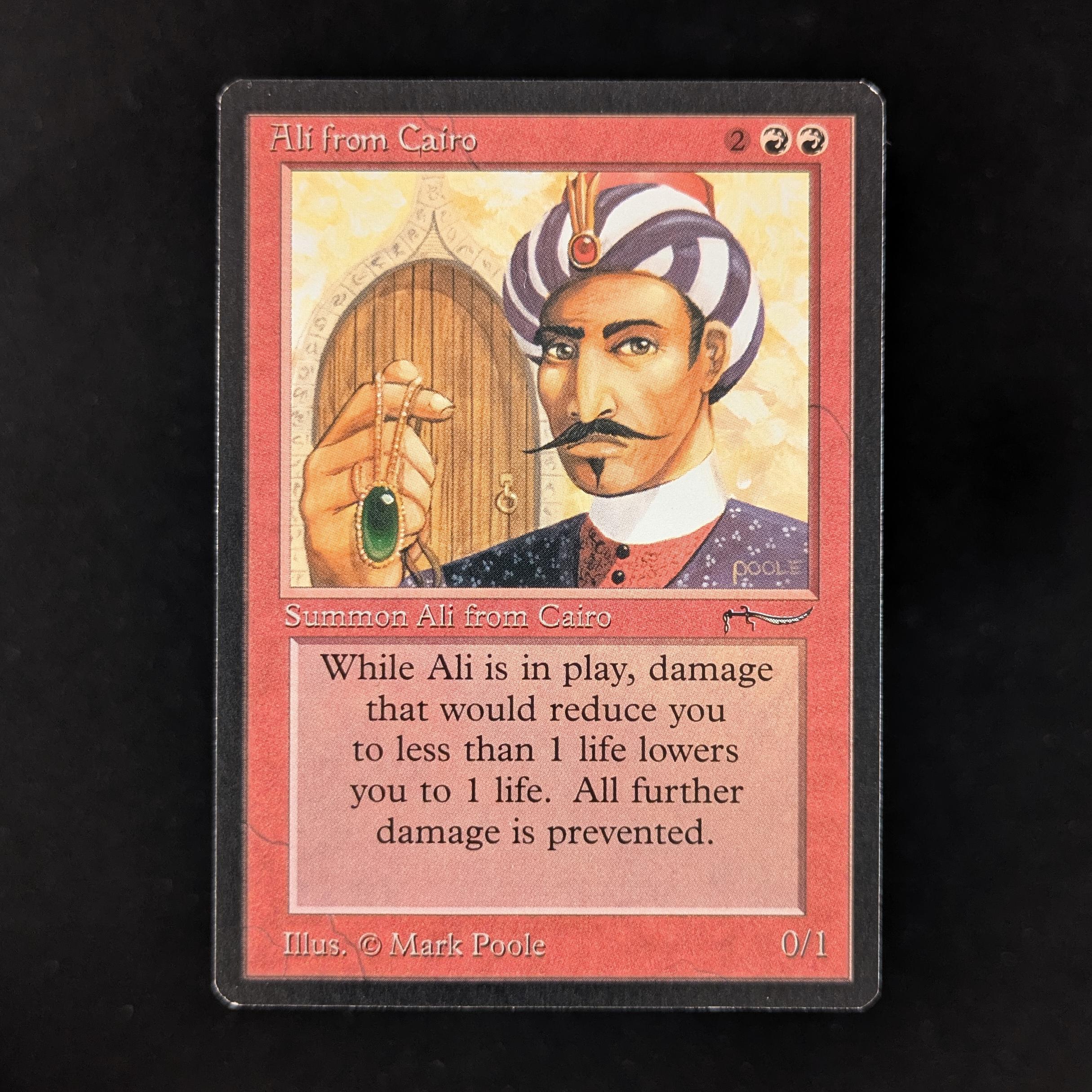 MTG Singles - Ali from Cairo - Arabian Nights - NM - 29884