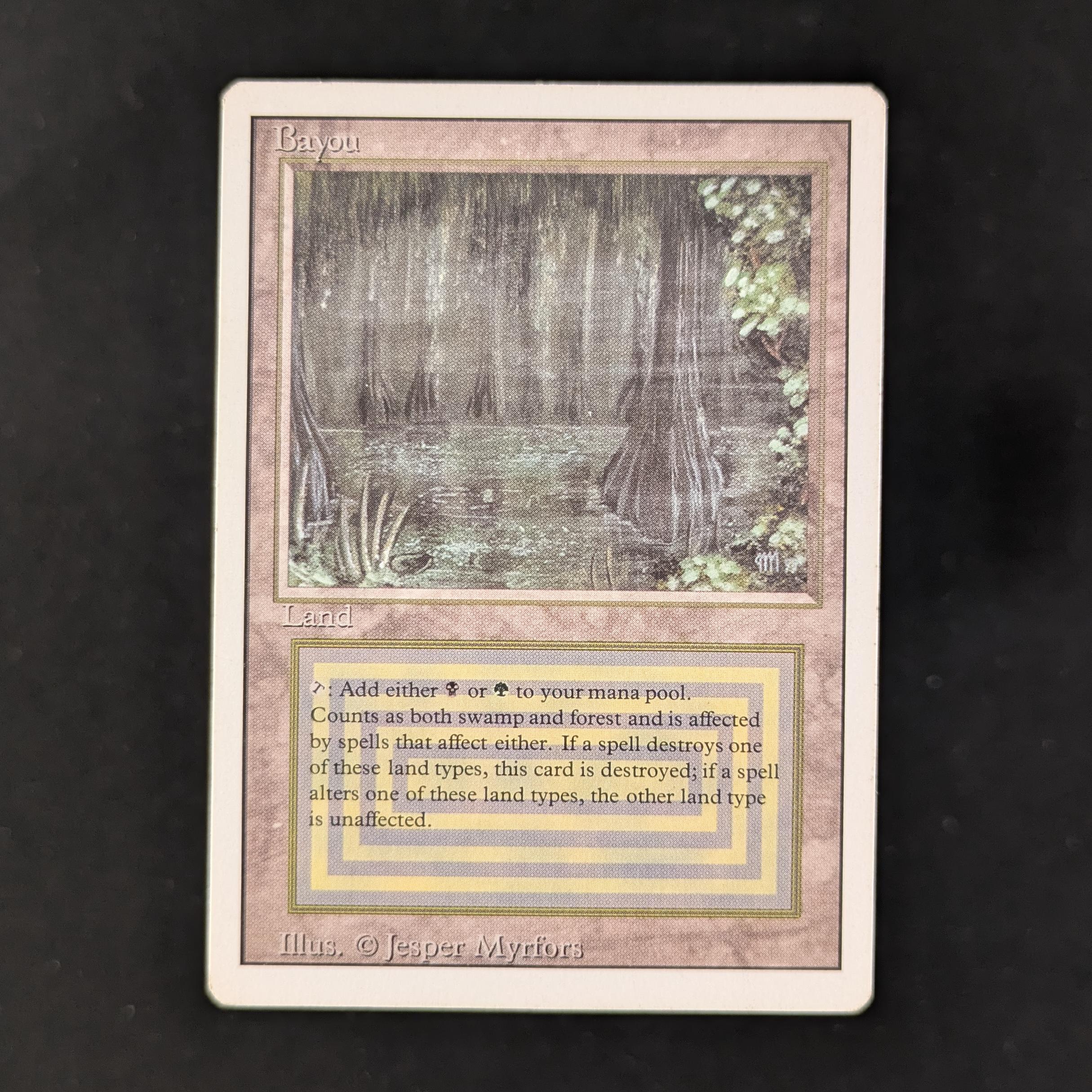 MTG Singles - Bayou - Revised - 