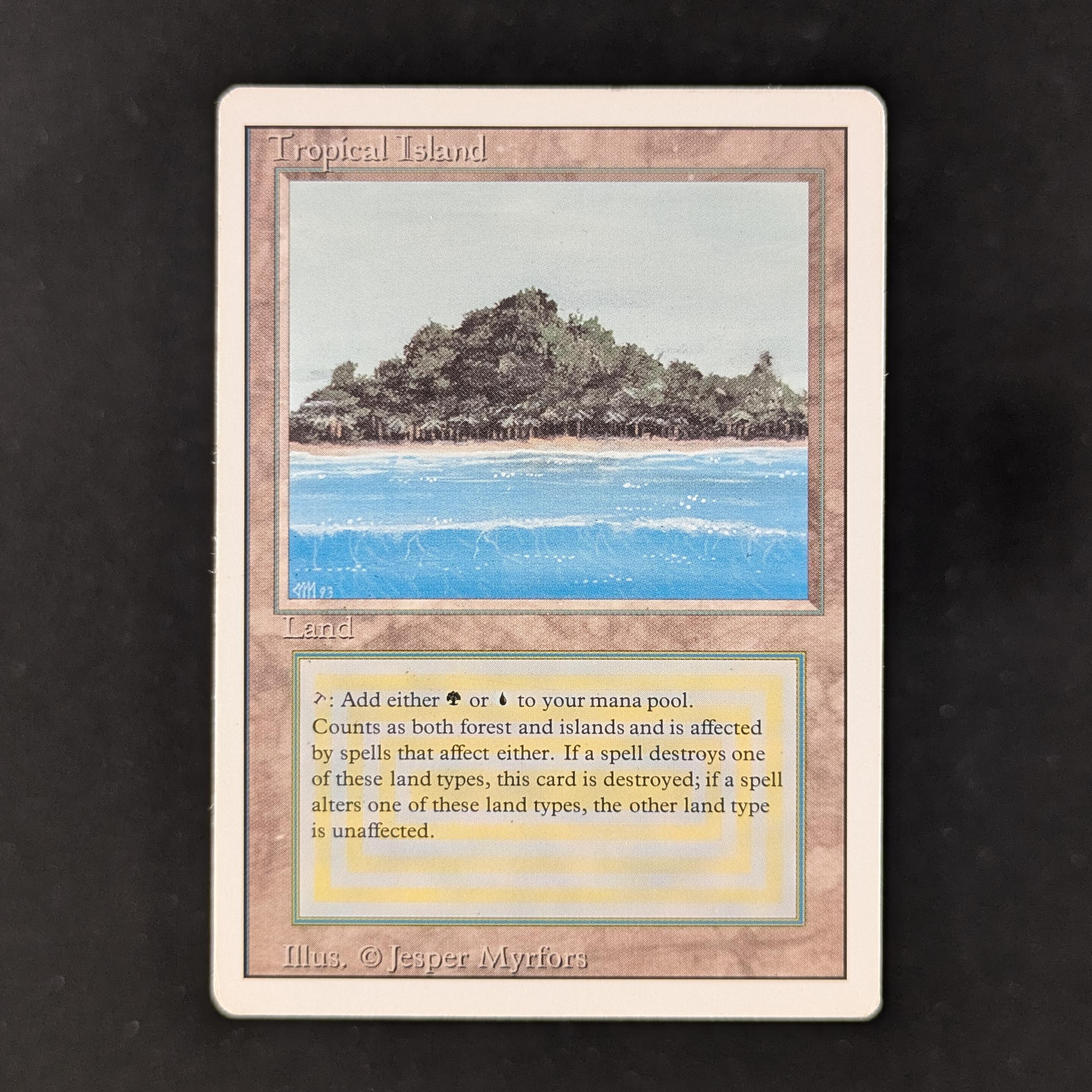 MTG Singles - Tropical Island - Revised - PL - 29929