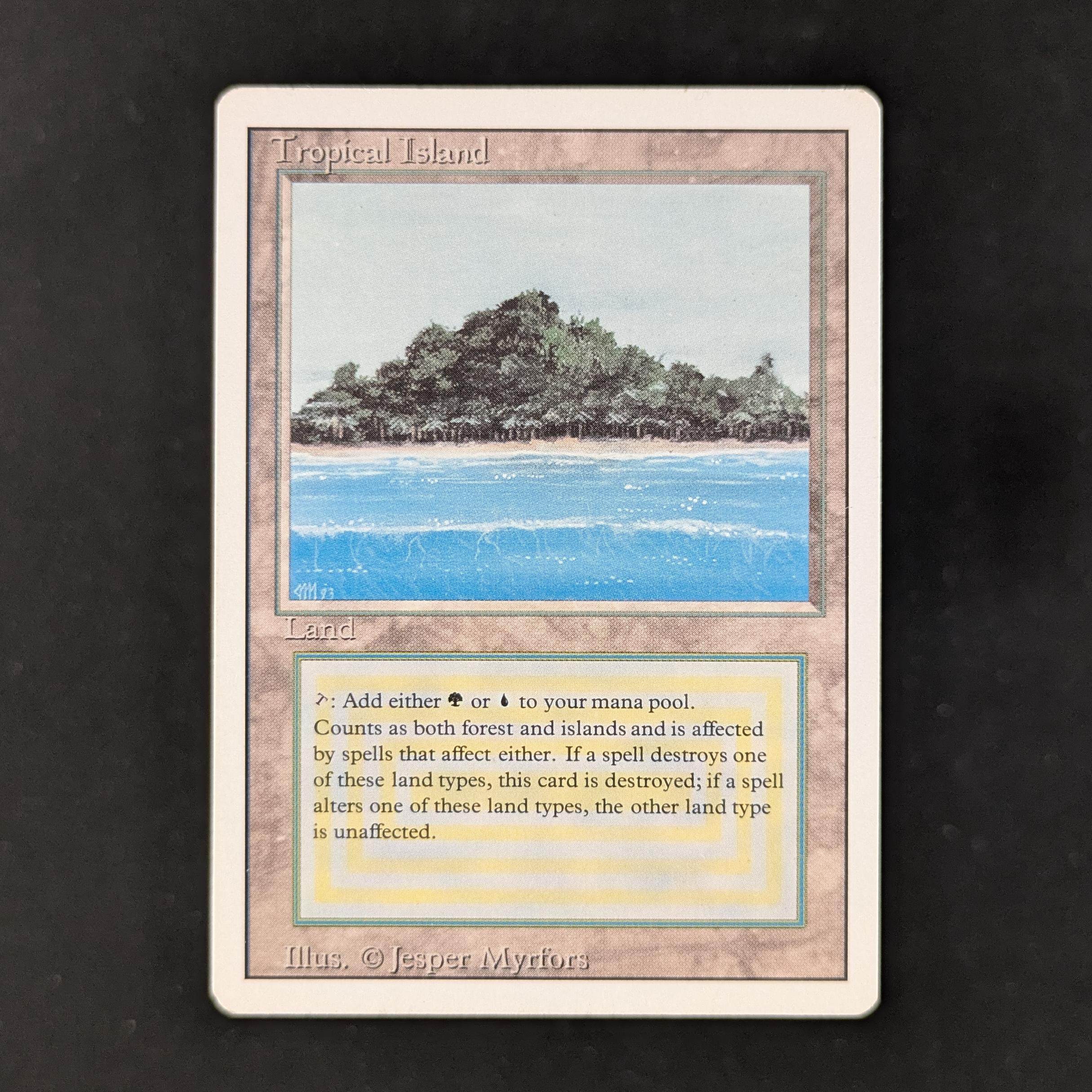 MTG Singles - Tropical Island - Revised - PL - 29930