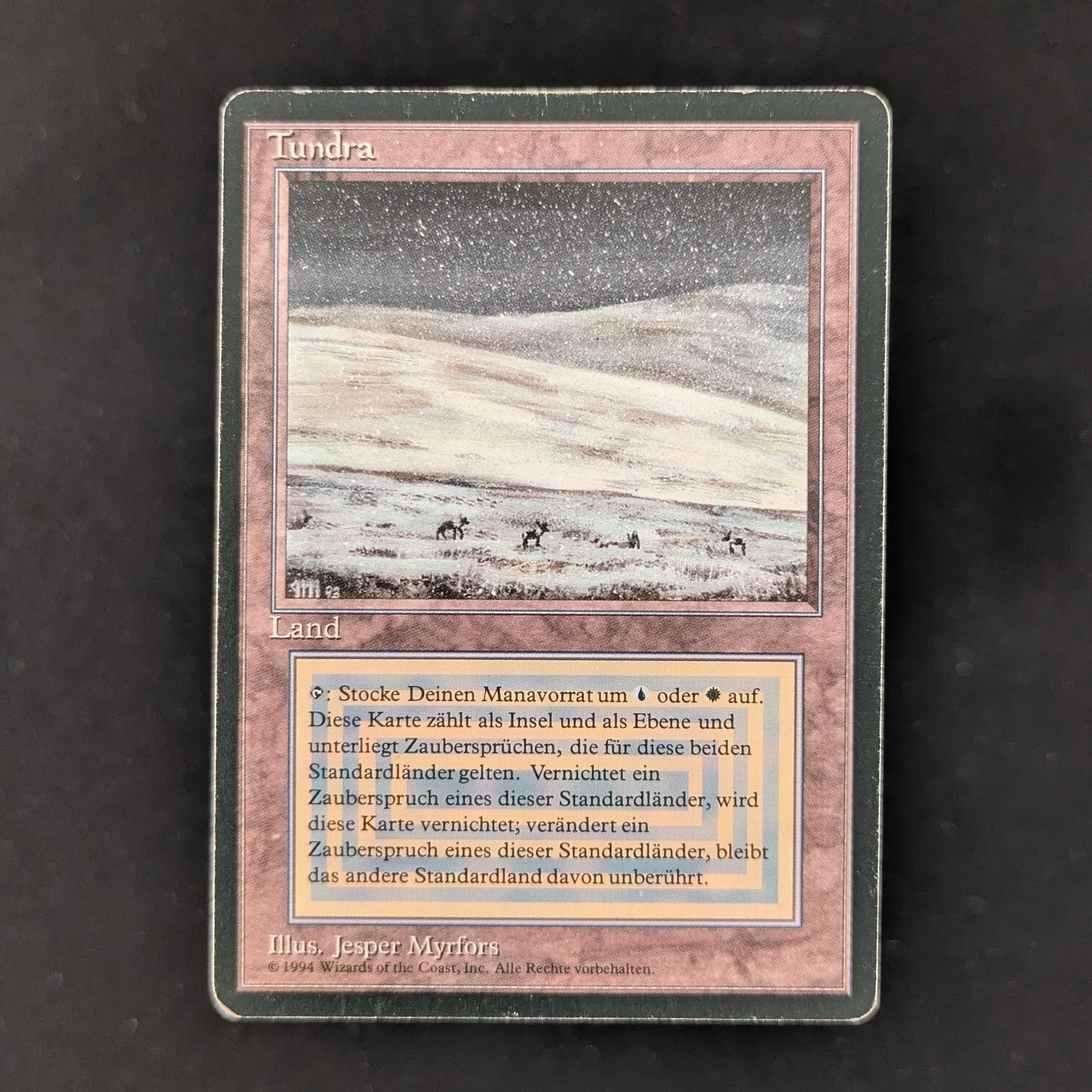 MTG Singles - Tundra - Foreign Black Bordered - German - PL - 29949