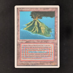 Volcanic Island - Foreign White Bordered