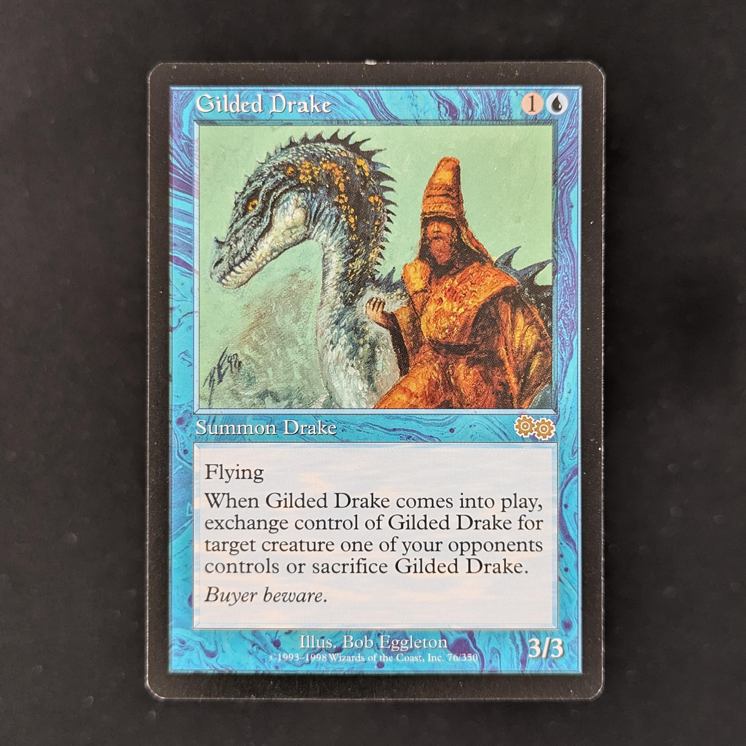 Gilded Drake - Urza's Saga