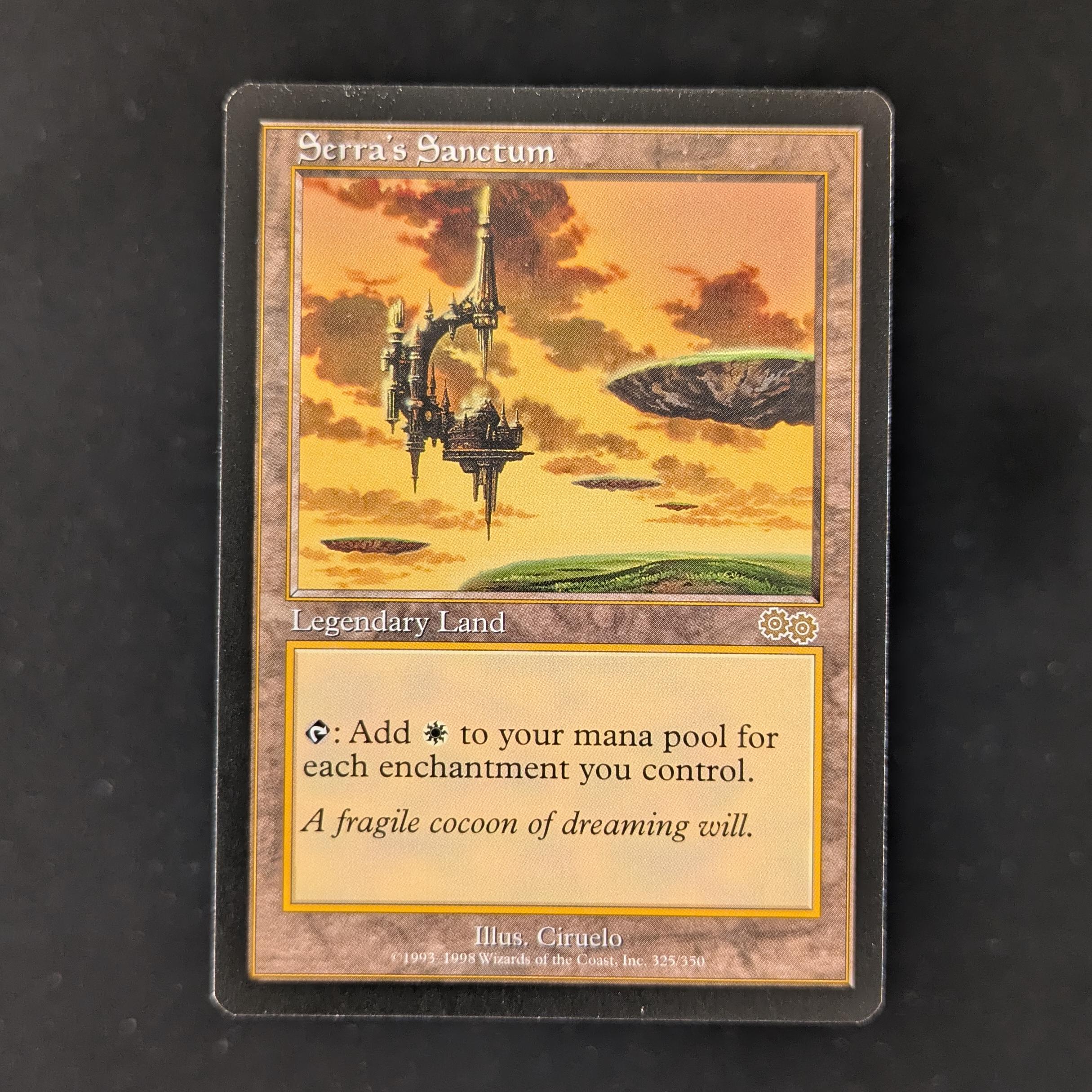 MTG Singles - Serra's Sanctum - Urza's Saga - English - EX - 29987