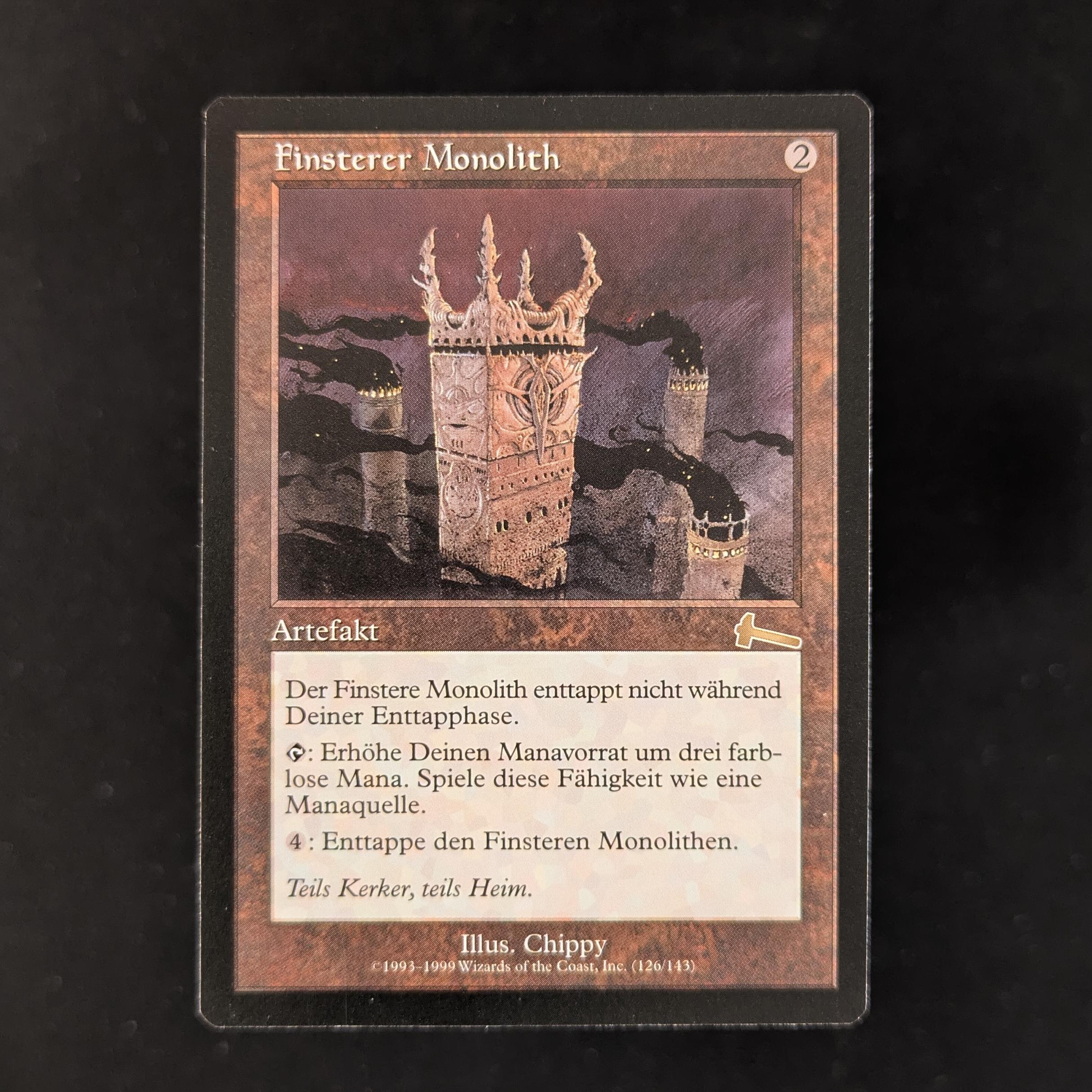 MTG Singles - Grim Monolith - Urza's Legacy - German - NM - 29993