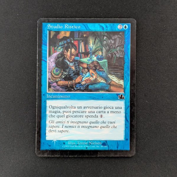MTG Singles - [FOIL] Rhystic Study - Prophecy - LP - 