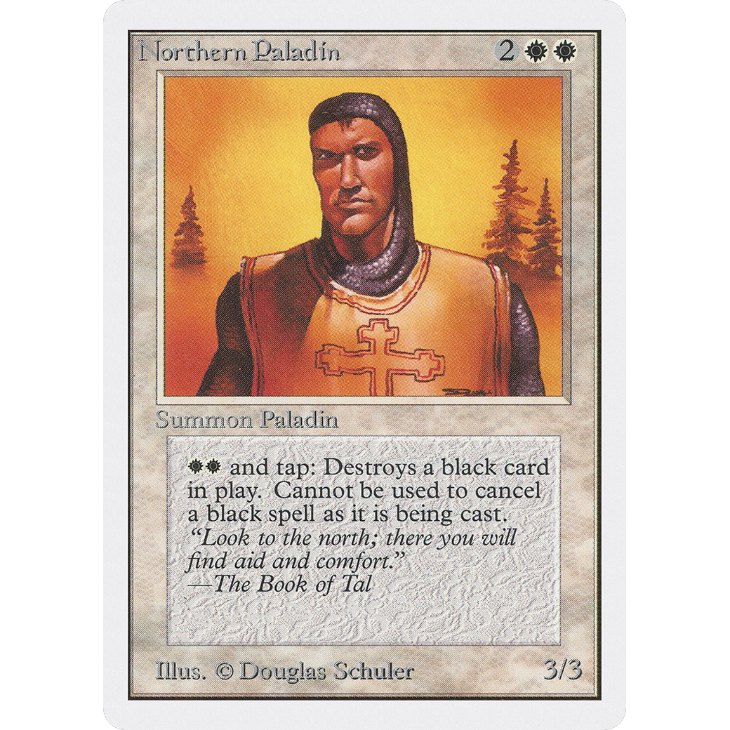MTG Singles - Northern Paladin - Unlimited - Regular