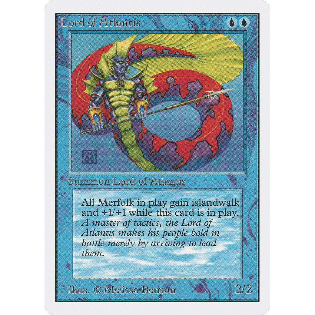 MTG Singles - Lord of Atlantis - Unlimited - Regular