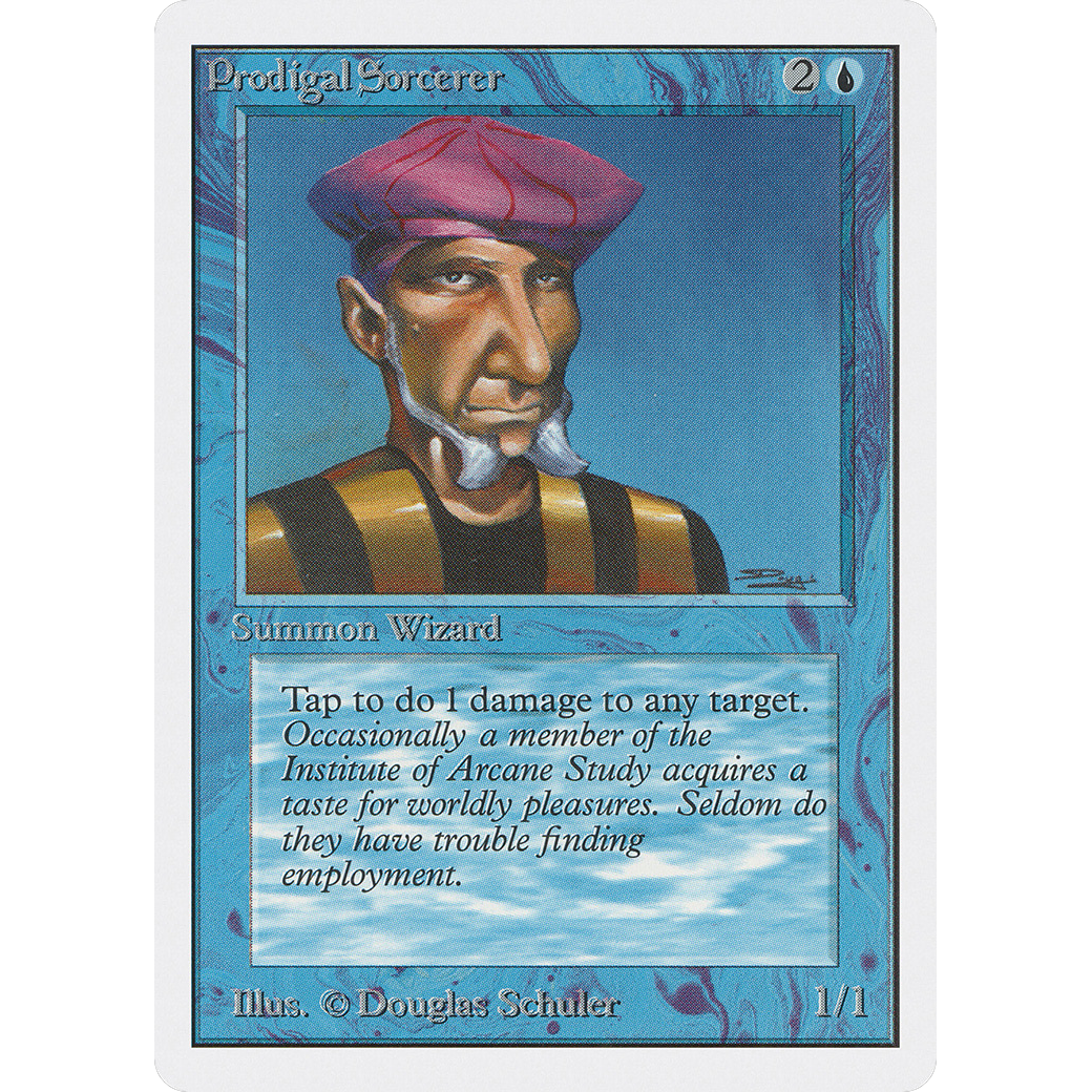 MTG Singles - Prodigal Sorcerer - Unlimited - Regular